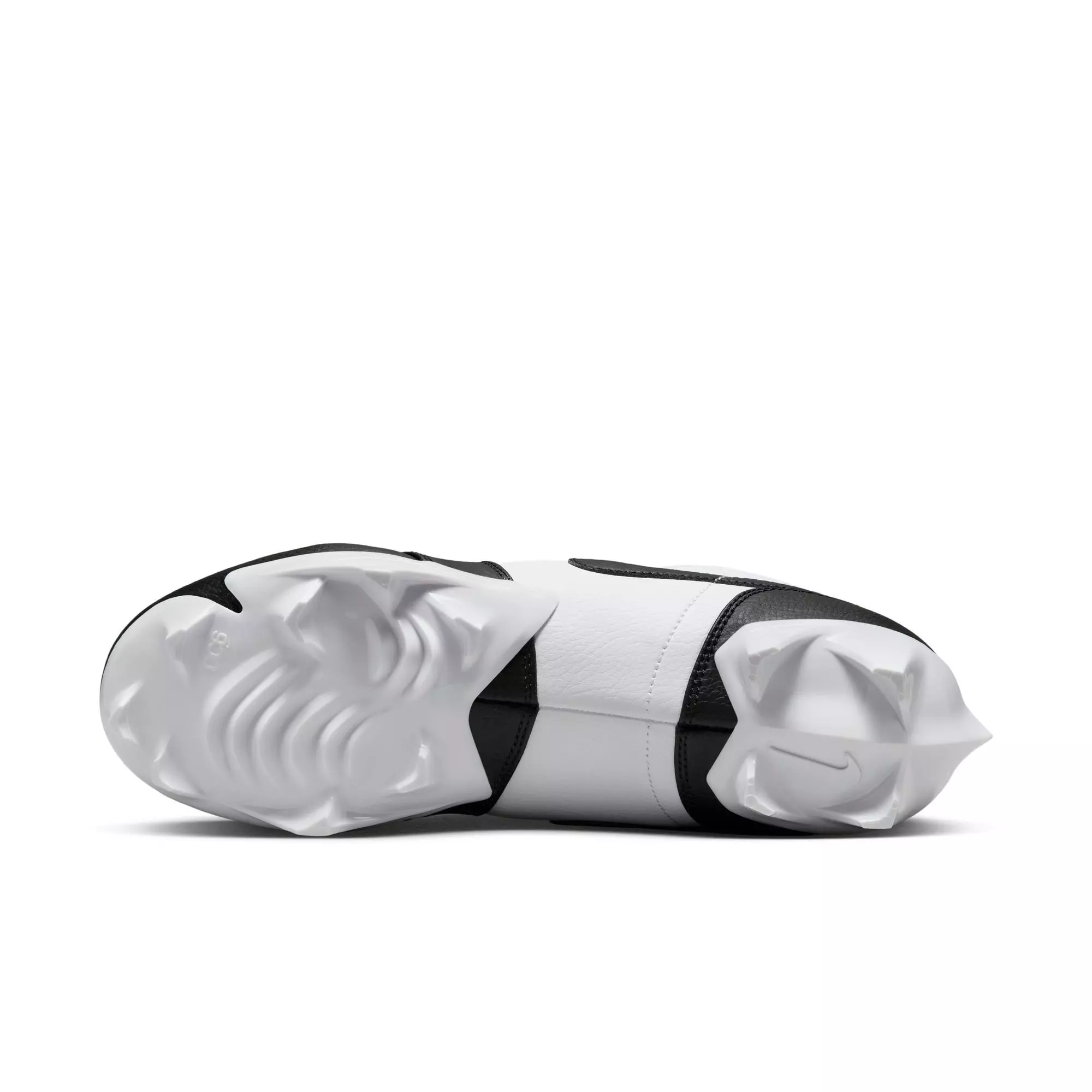 Jordan 1 Low TD "White/Black" Men's Football Cleat - WHITE