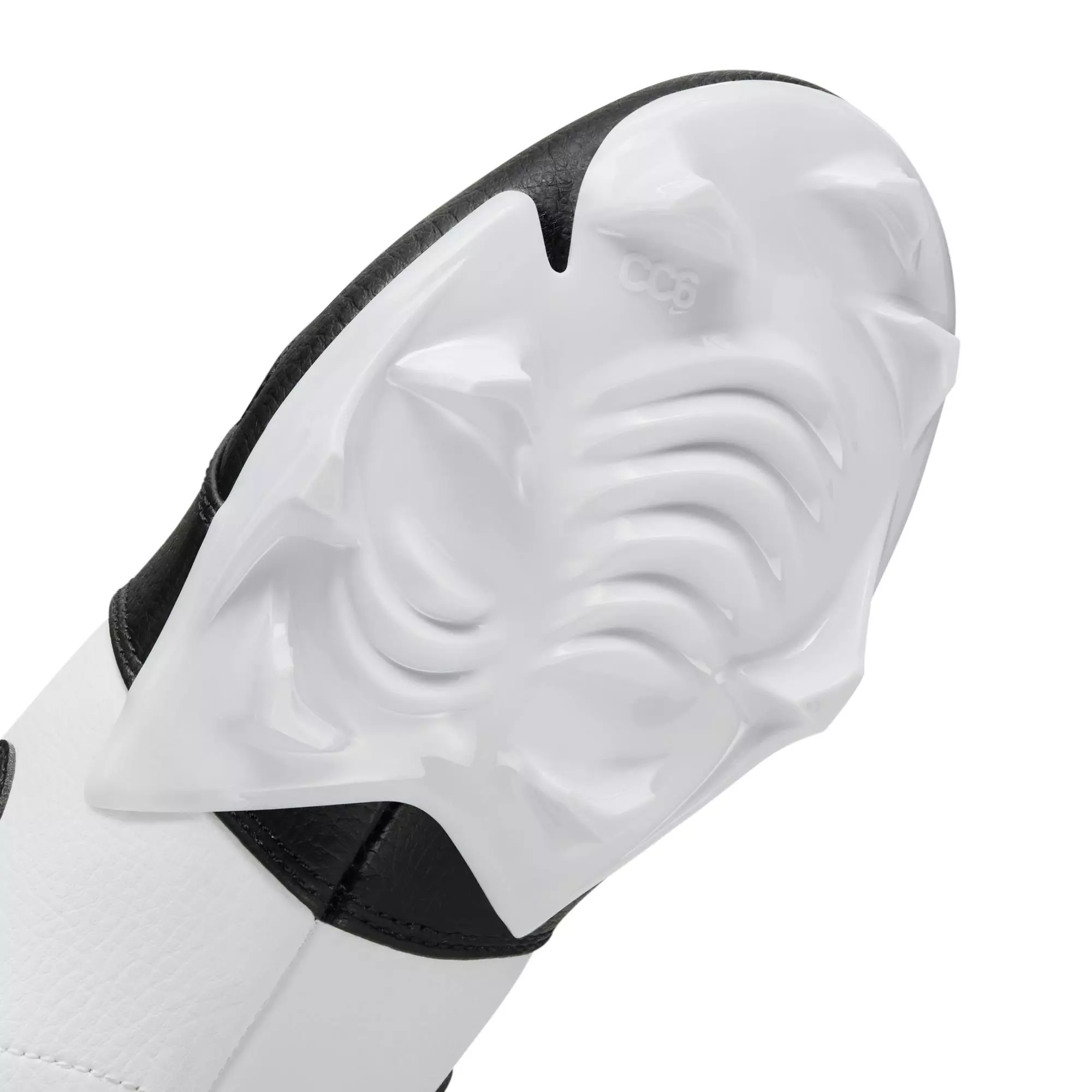 Jordan 1 Low TD "White/Black" Men's Football Cleat - WHITE