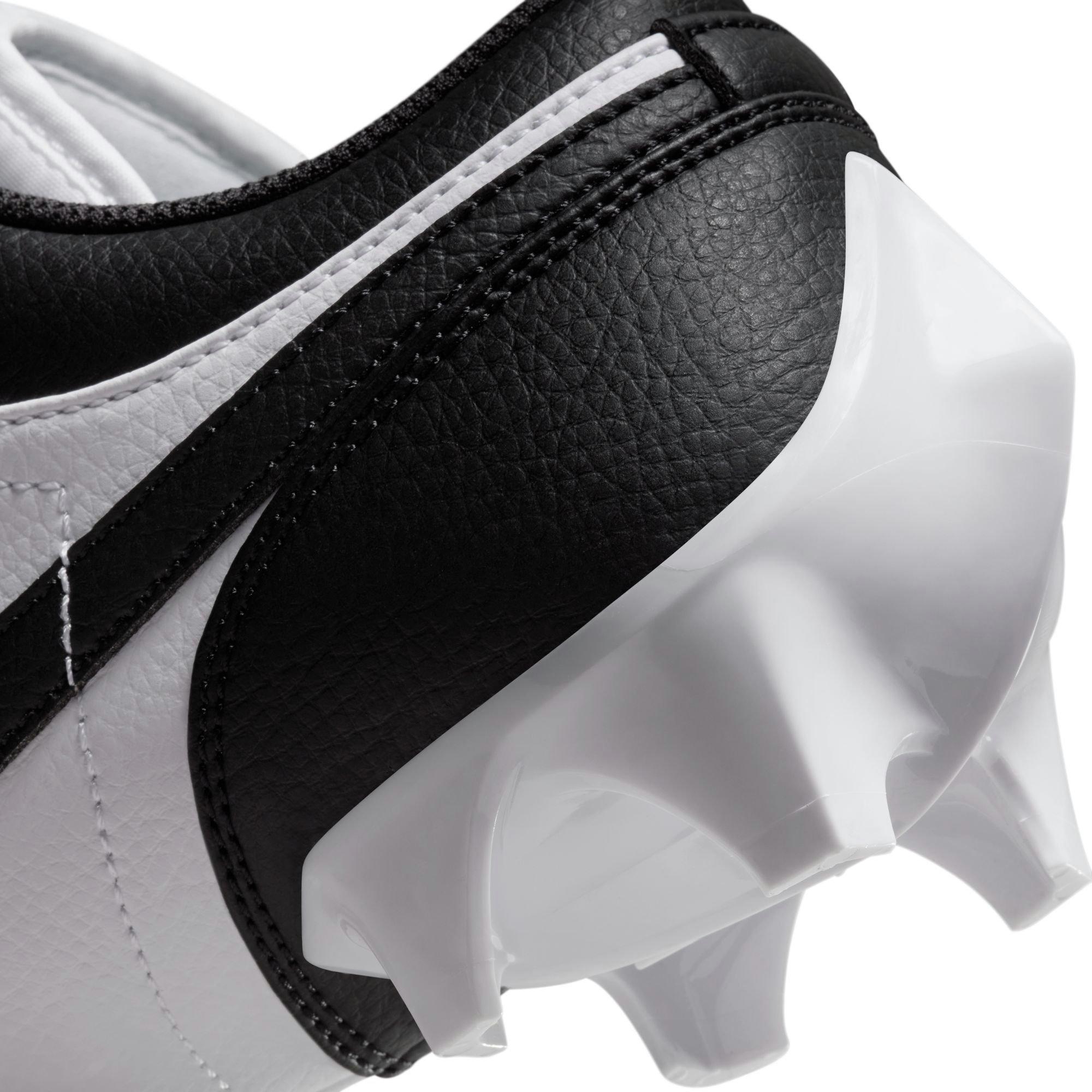 Jordan 1 Low TD "White/Black" Men's Football Cleat - WHITE Thumbnail View 11