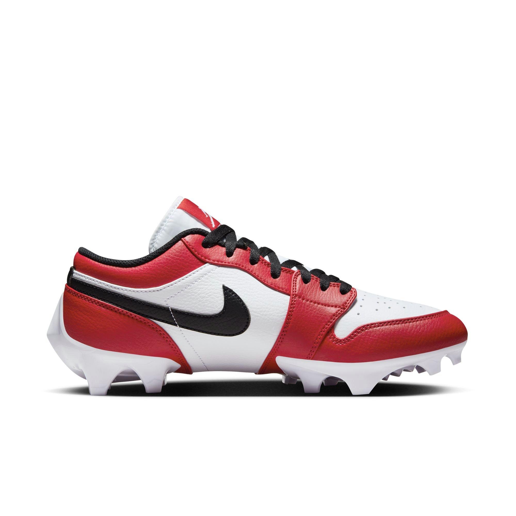 Red low top football cleats on sale