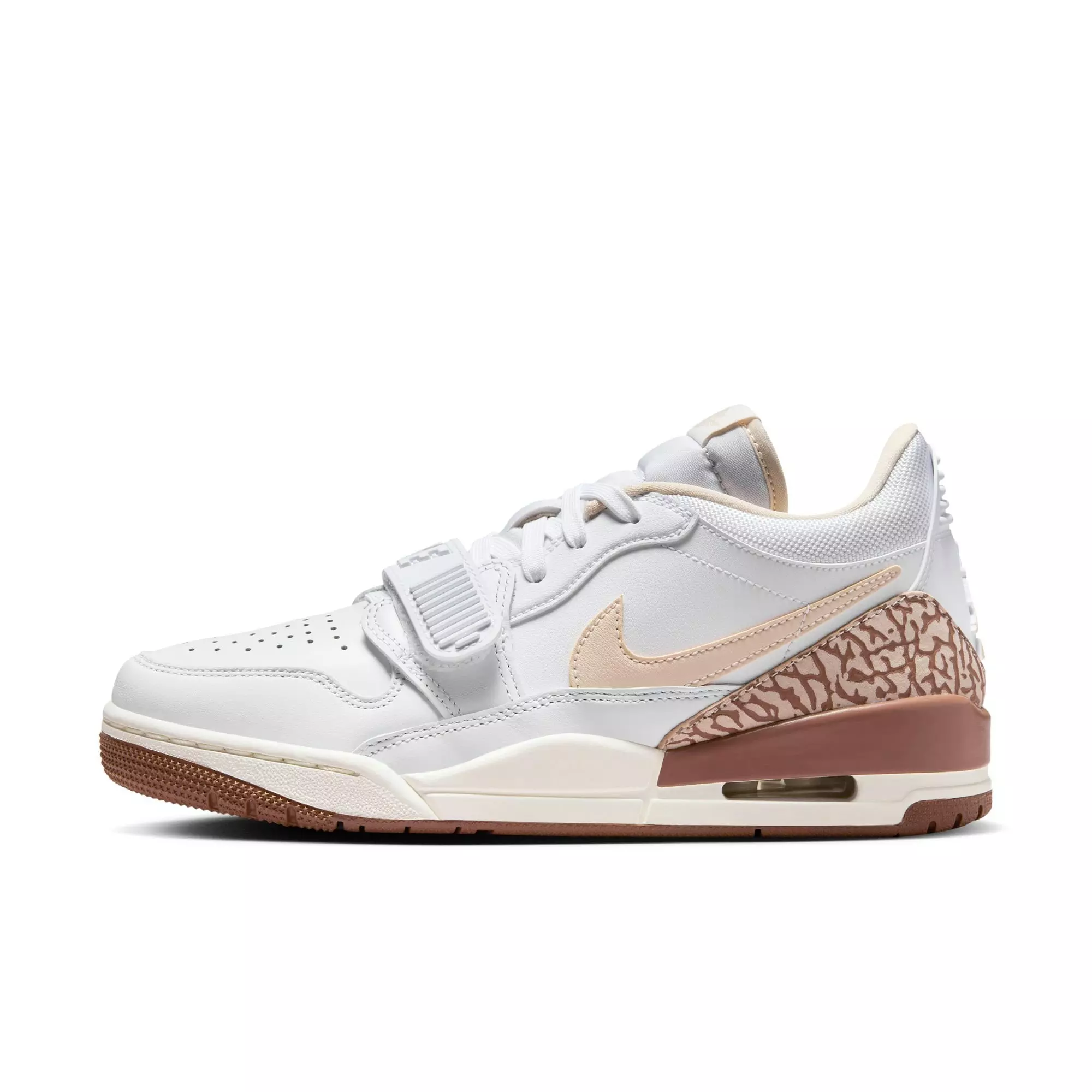 Jordan Legacy 312 Low "White/Legend Lt Brown/Archaeo Brown/Sail" Women's Shoe - BROWN