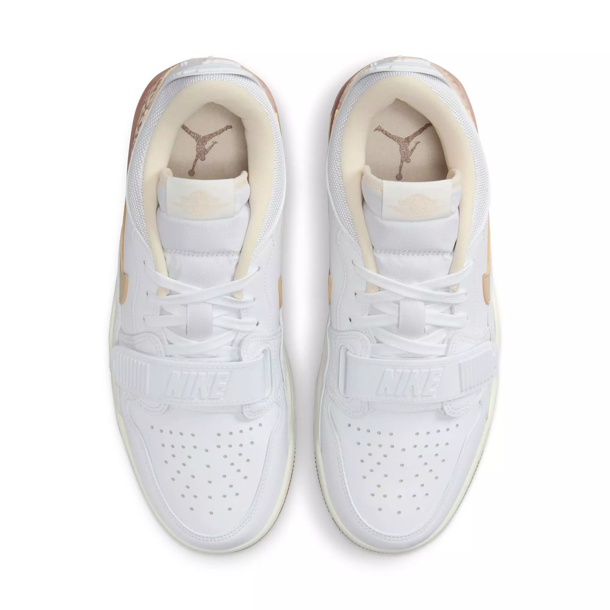 Jordan Legacy 312 Low "White/Legend Lt Brown/Archaeo Brown/Sail" Women's Shoe - BROWN