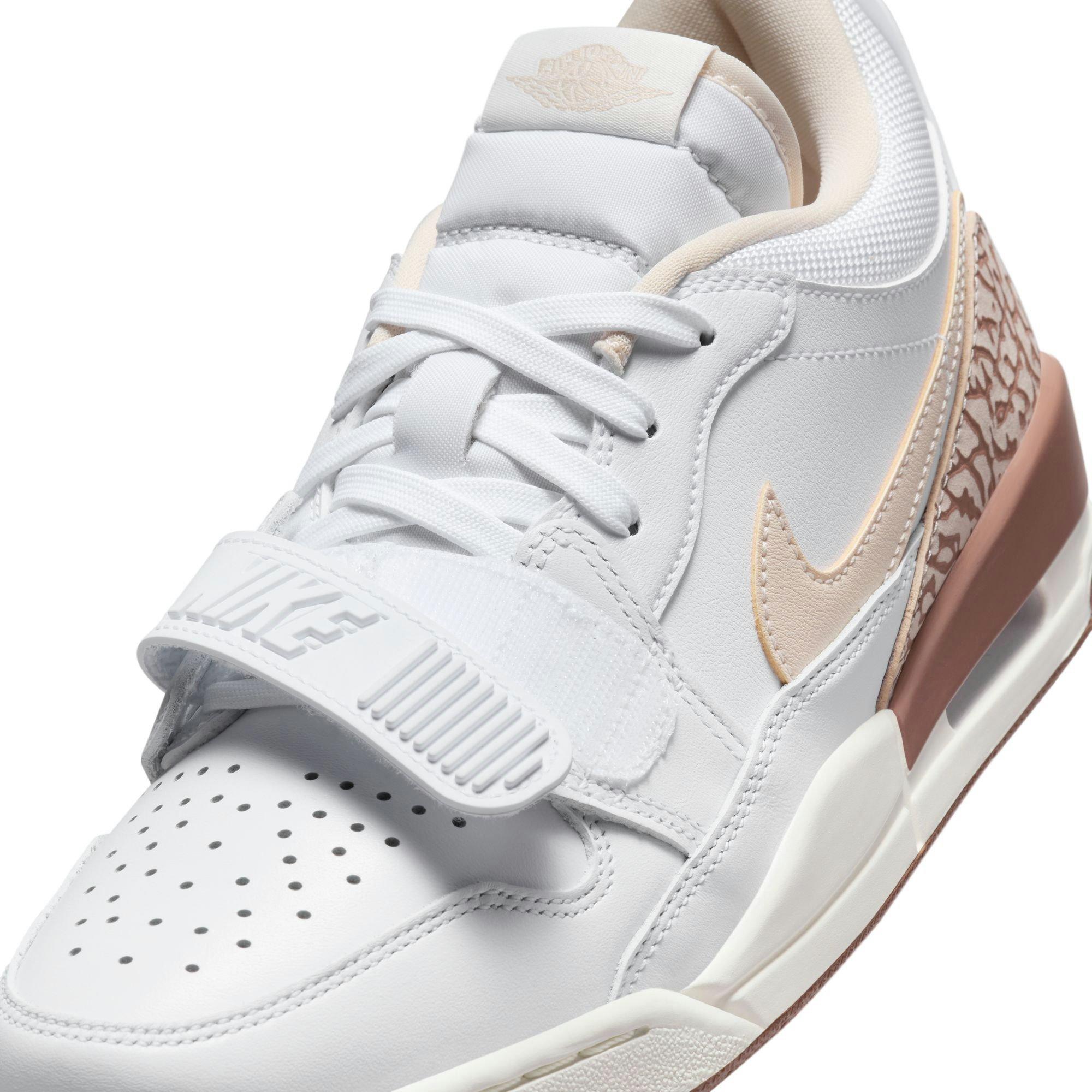 Jordan Legacy 312 Low "White/Legend Lt Brown/Archaeo Brown/Sail" Women's Shoe - BROWN Thumbnail View 10