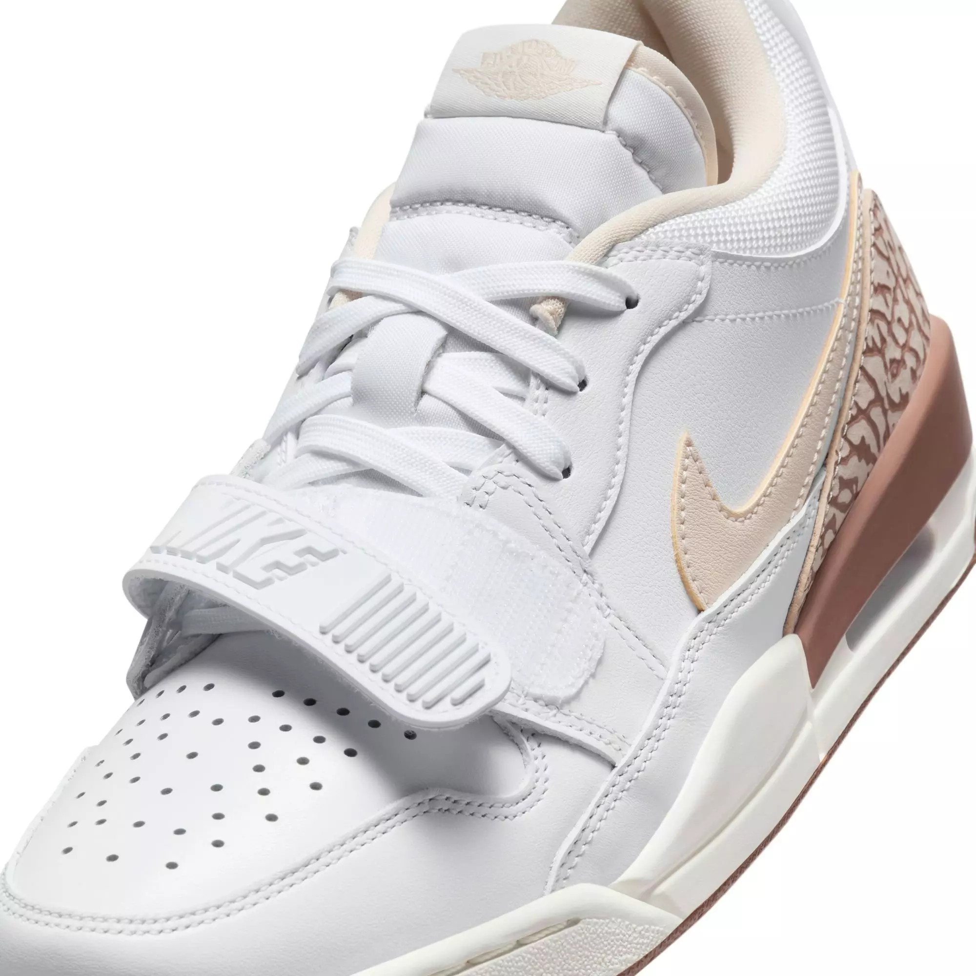 Jordan Legacy 312 Low "White/Legend Lt Brown/Archaeo Brown/Sail" Women's Shoe - BROWN