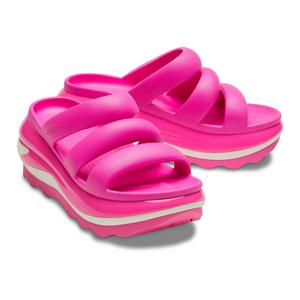 Crocs Mega Crush Triple Strap "Pink Crush" Women's Sandal