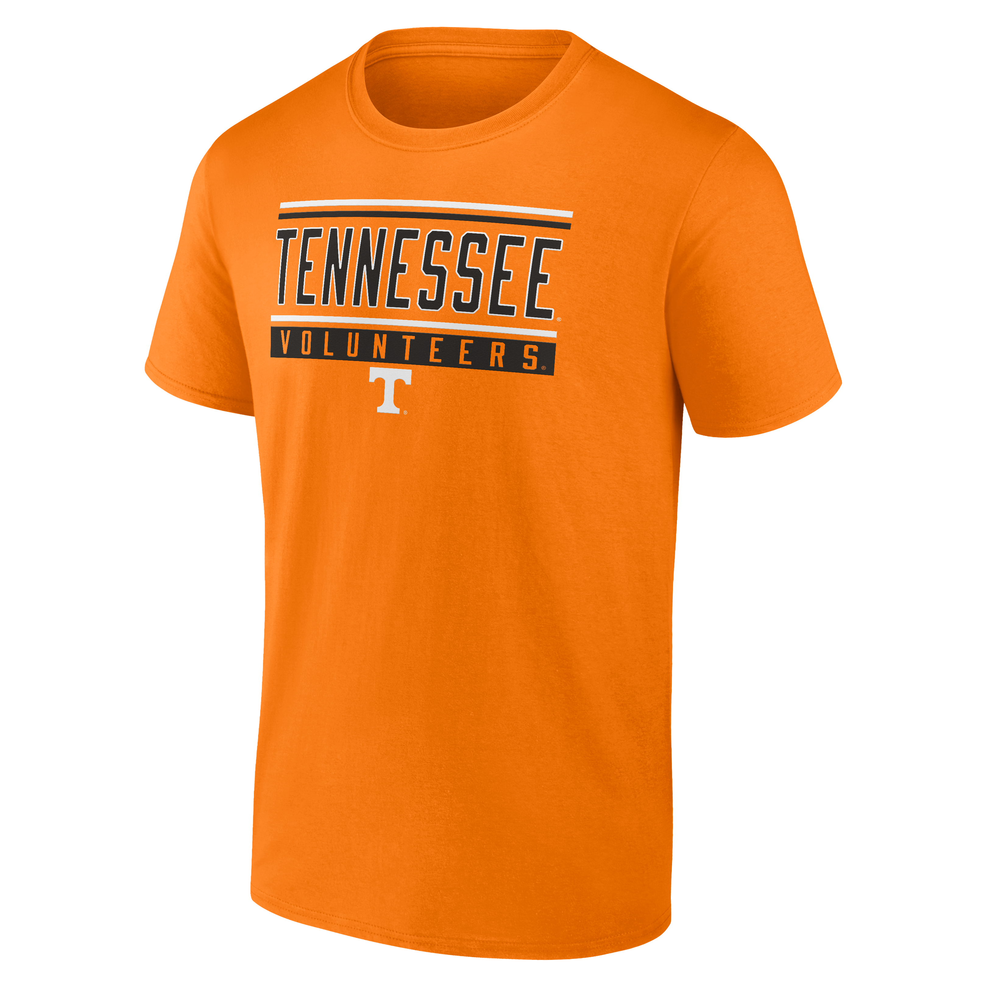 Fanatics Men's Tennessee Volunteers Stripe Tee-Orange - ORANGE Thumbnail View 1