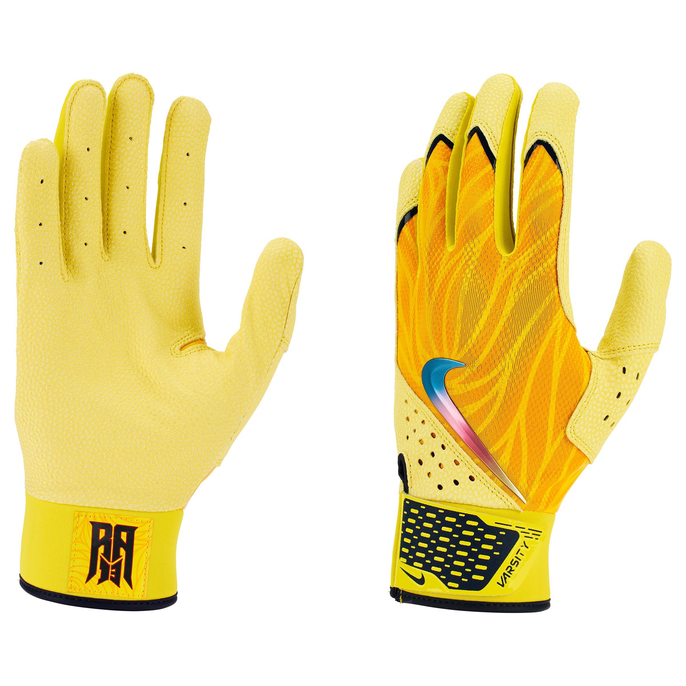 Nike Acuna Alpha Baseball Batting Gloves - MULTI-COLOR Thumbnail View 3