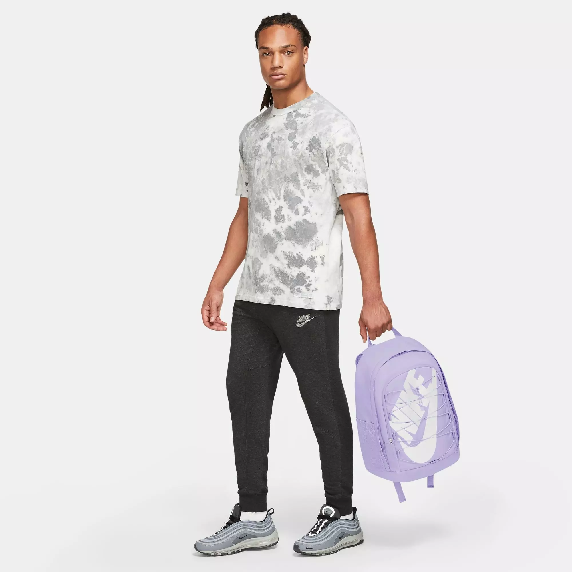 Nike Hayward Backpack-Purple - PURPLE