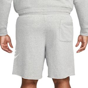 Nike Men's Club Alumni French Terry Shorts-Grey