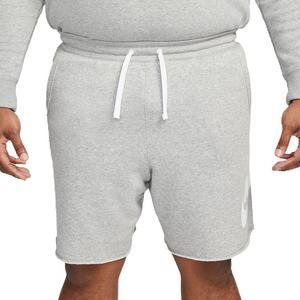 Nike Men's Club Alumni French Terry Shorts-Grey
