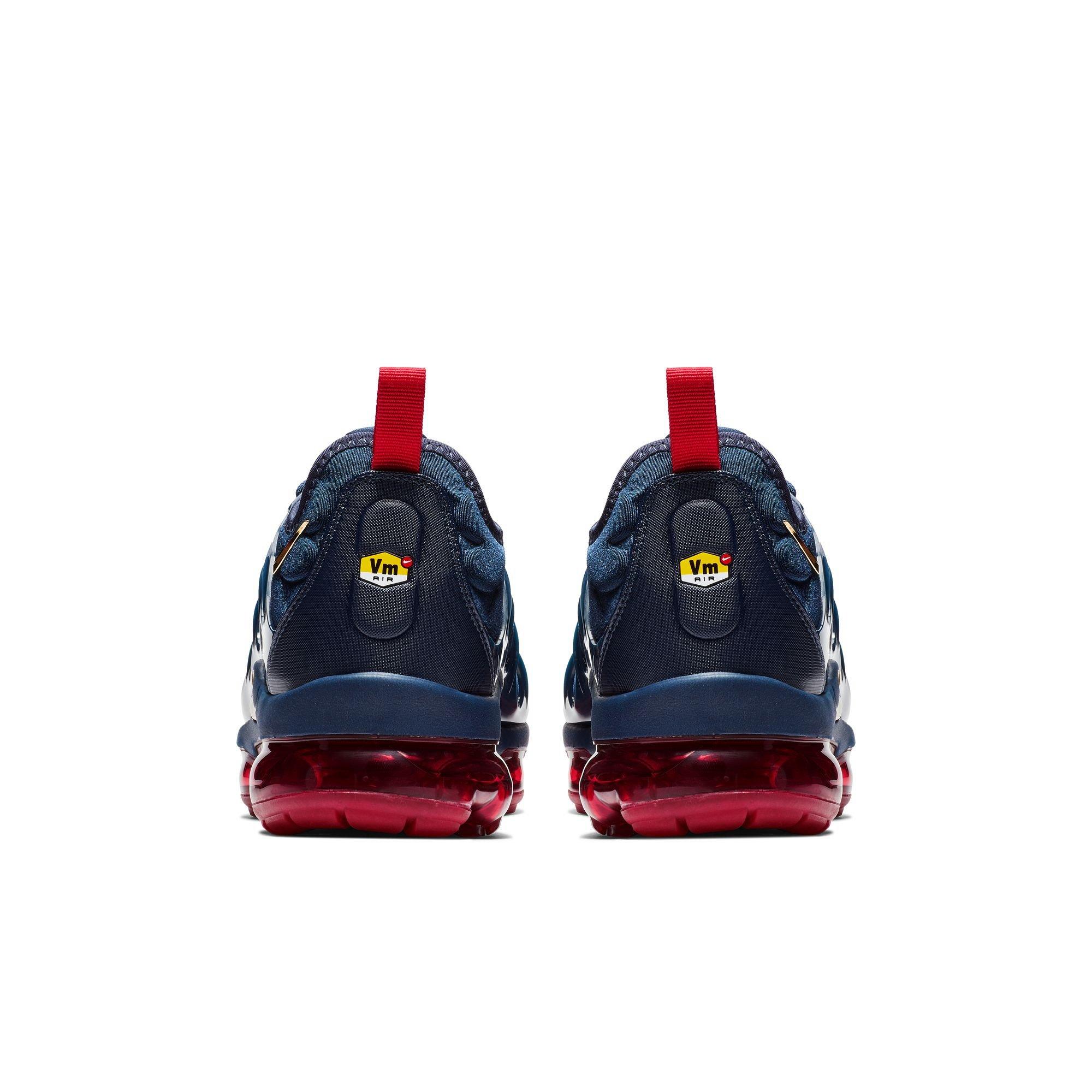 Vapormax plus navy outlet gold red