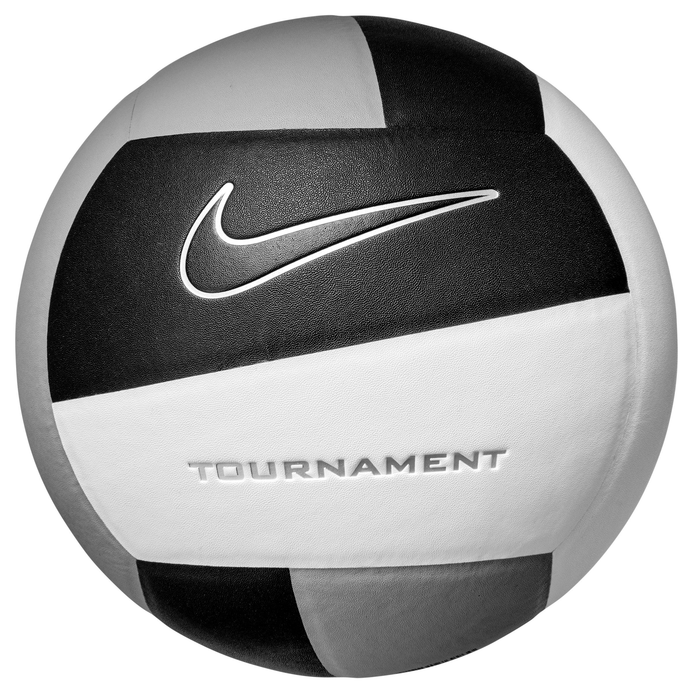 Nike Tournament Volleyball - White/Black/Silver - WHITE/SILVER Thumbnail View 2
