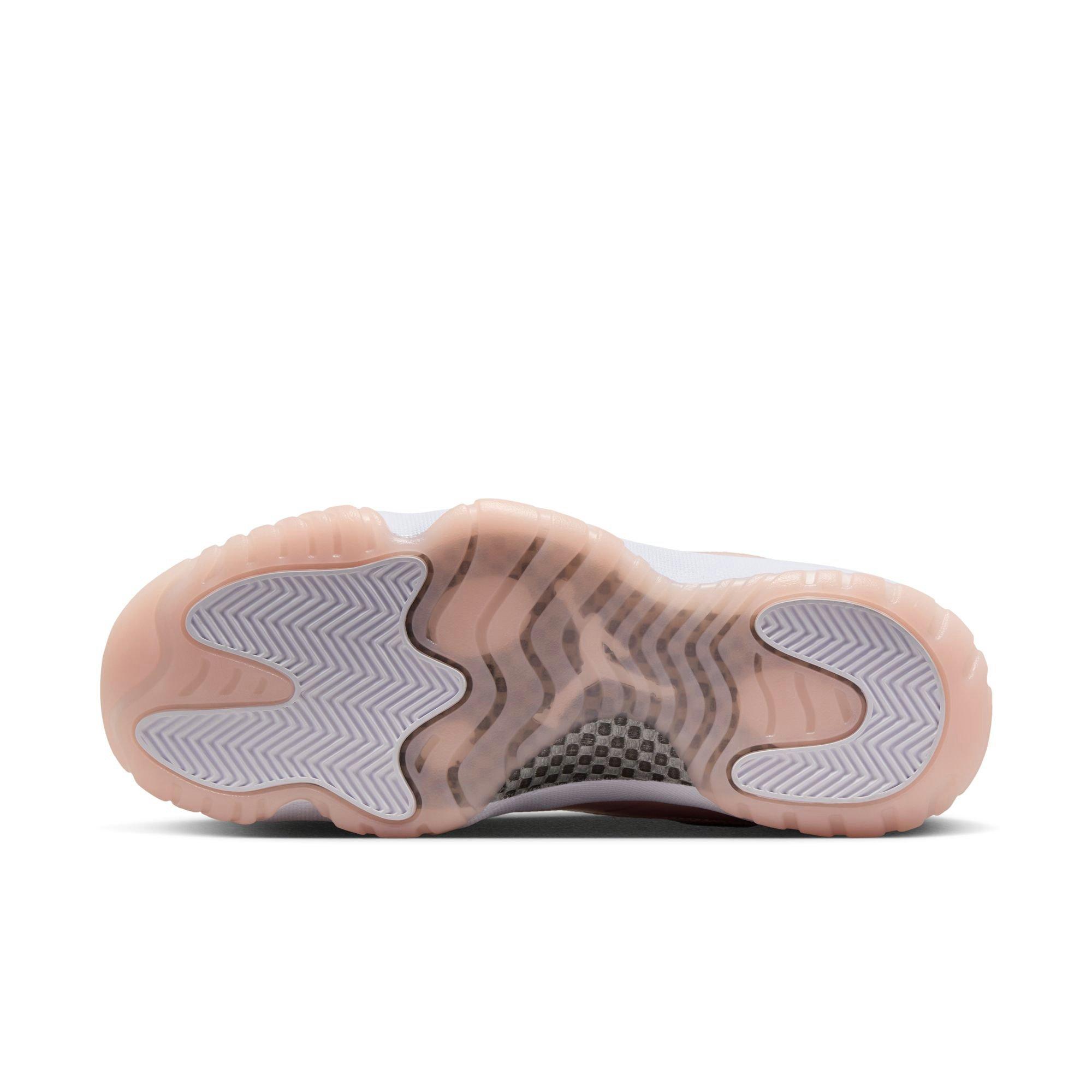 Jordan 11 Retro Low "Legend Pink" Women's Shoe - WHITE/LEGEND PINK Thumbnail View 11