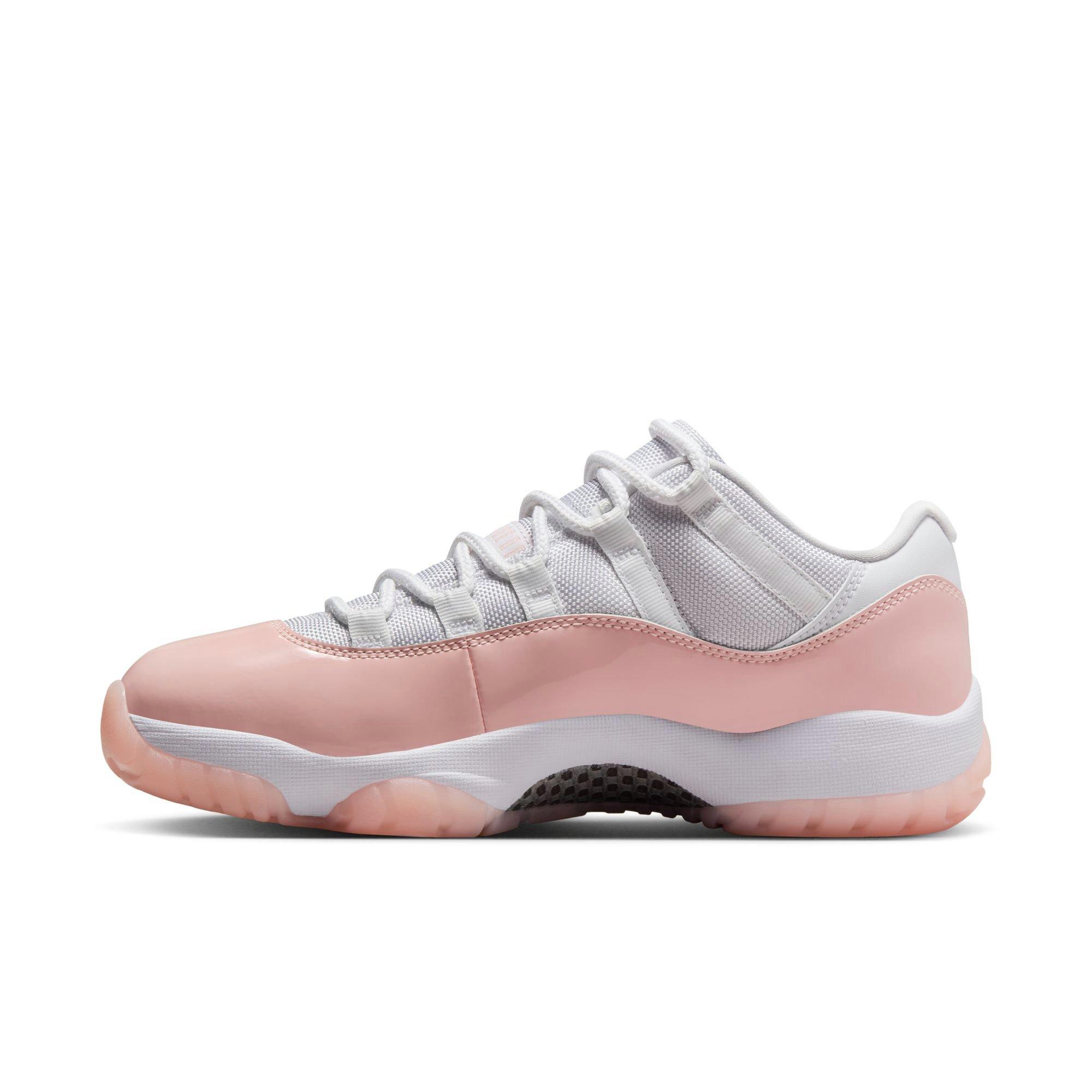 Jordan 11 Retro Low "Legend Pink" Women's Shoe - WHITE/LEGEND PINK Thumbnail View 8