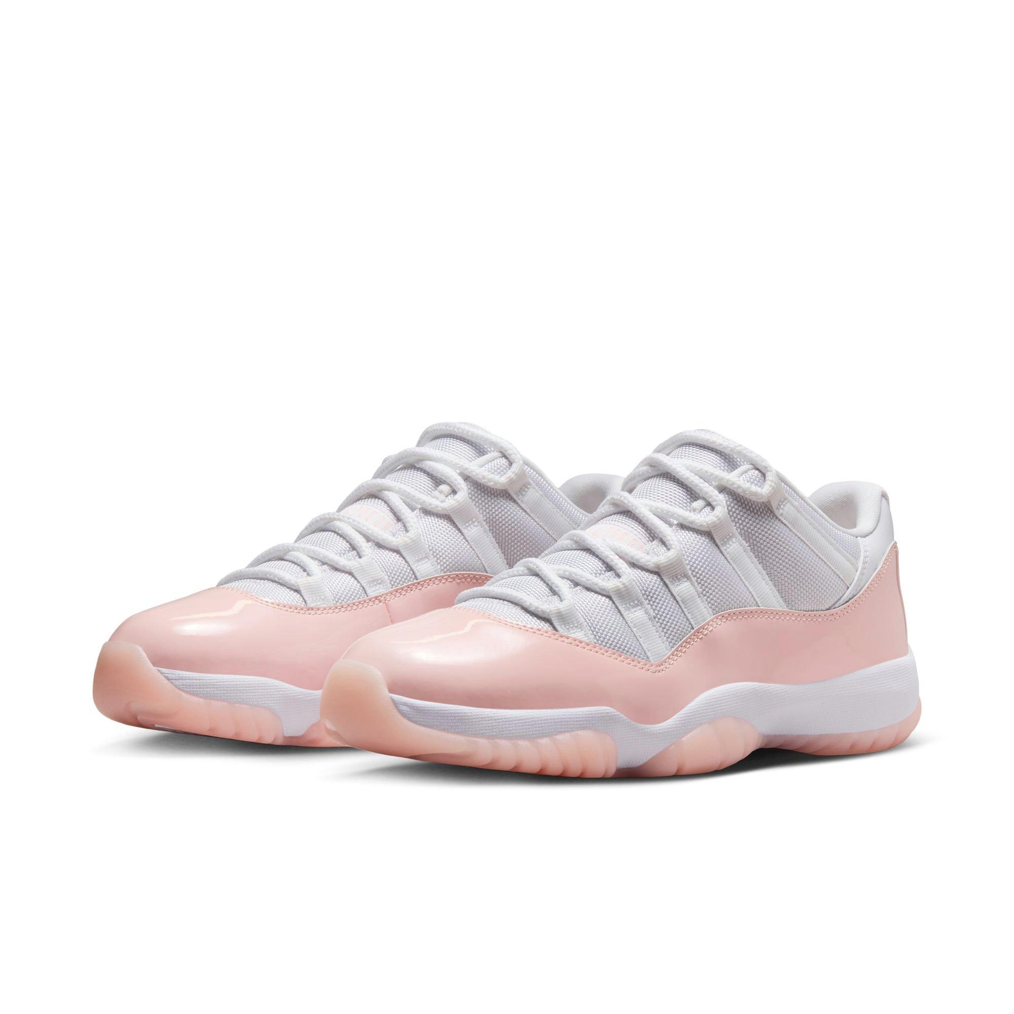 Jordan 11 Retro Low "Legend Pink" Women's Shoe - WHITE/LEGEND PINK Thumbnail View 3