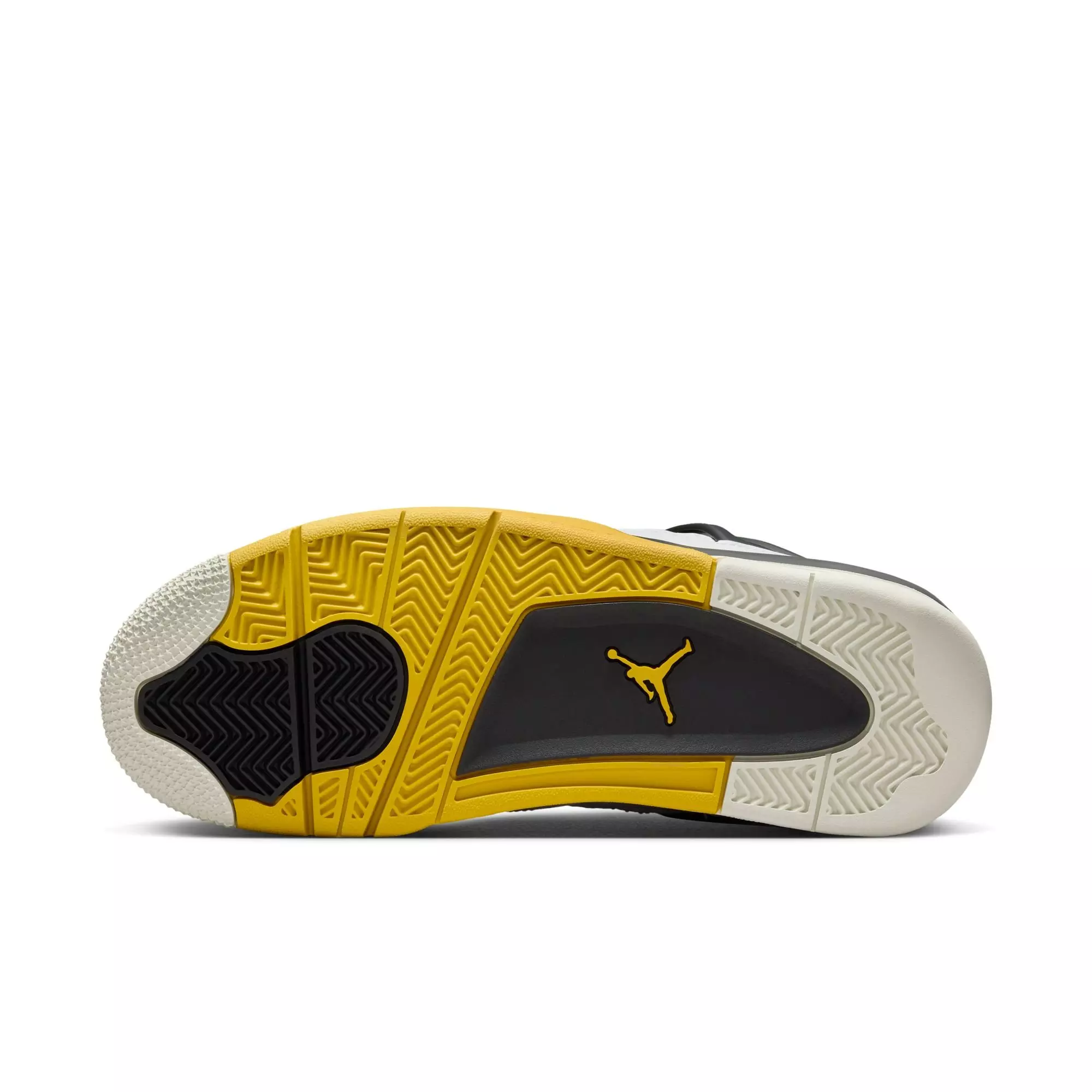 Jordan 4 Retro "Vivid Sulfur" Women's Shoe - WHITE/COCONUT MILK/VIVID SULFUR