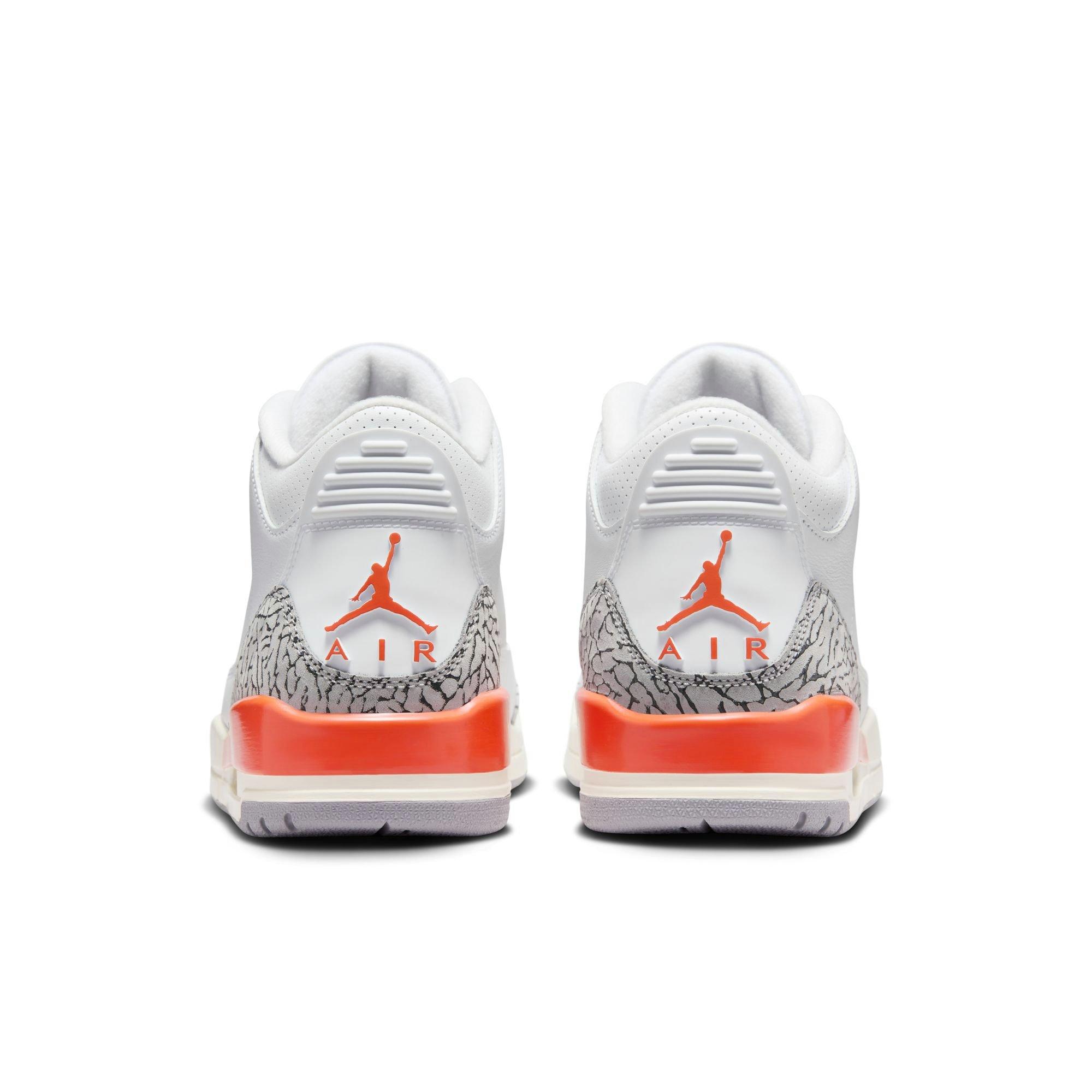 Jordan 3 Retro &ldquo;Georgia Peach&rdquo; Women's Shoe - COSMIC CLAY/SAIL/CEMENT GREY Thumbnail View 8