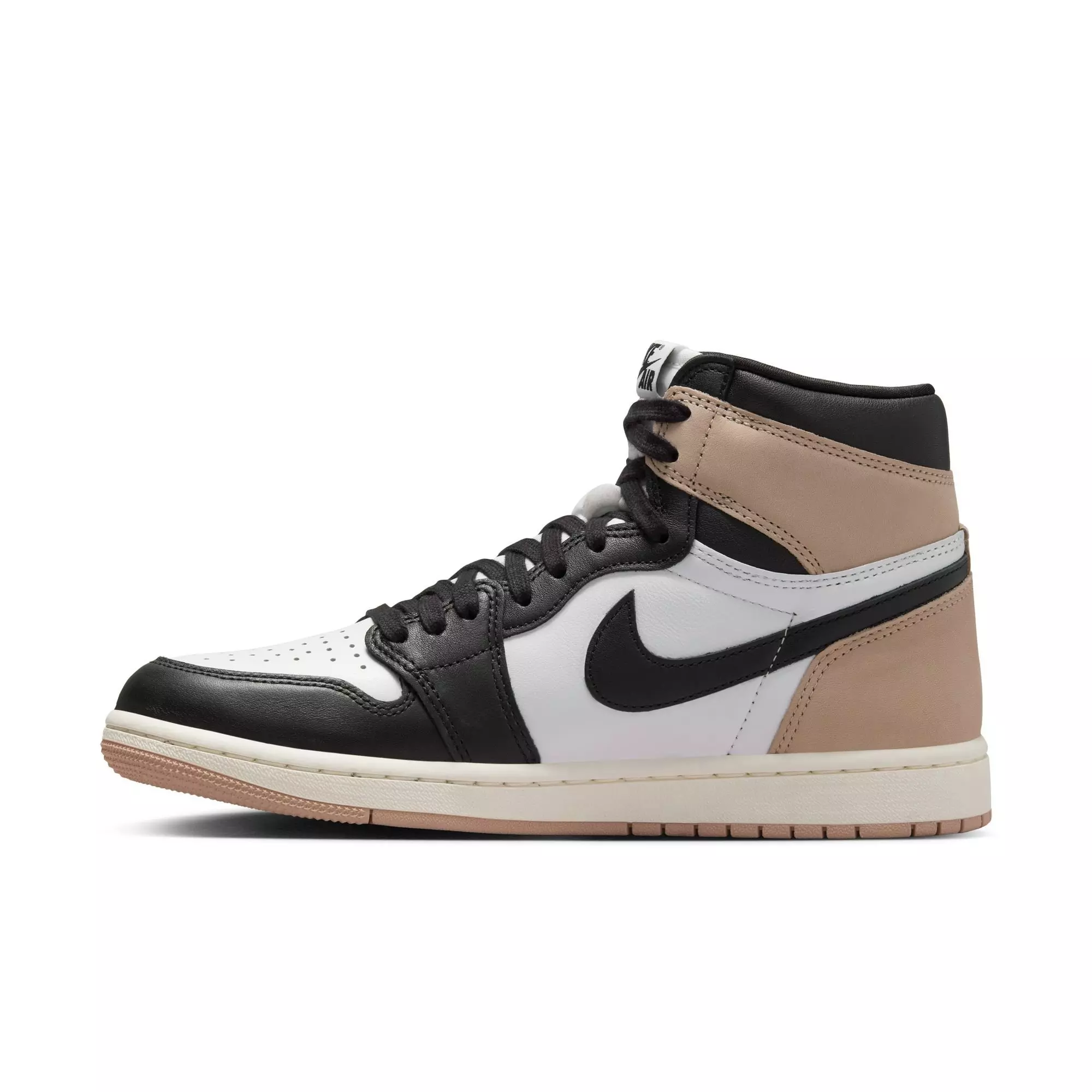 Jordan 1 Retro High OG "Latte" Women's Shoe - BLACK/LEGEND BROWN/WHITE