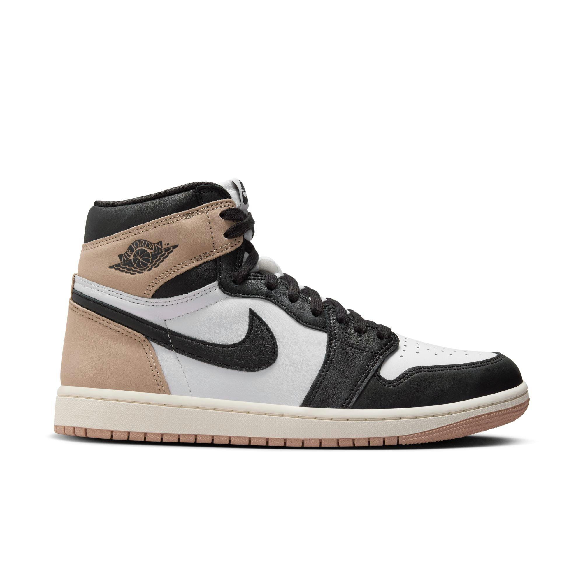 Jordan 1 Retro High OG "Latte" Women's Shoe - BLACK/LEGEND BROWN/WHITE Thumbnail View 1