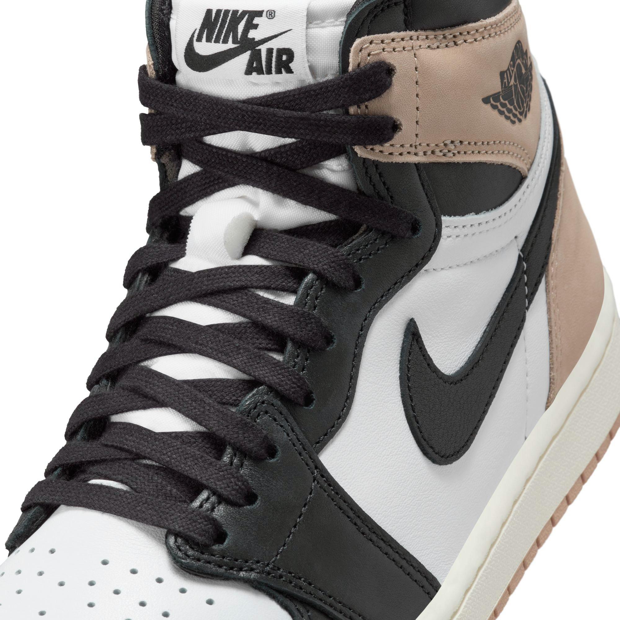 Jordan 1 Retro High OG "Latte" Women's Shoe - BLACK/LEGEND BROWN/WHITE Thumbnail View 4
