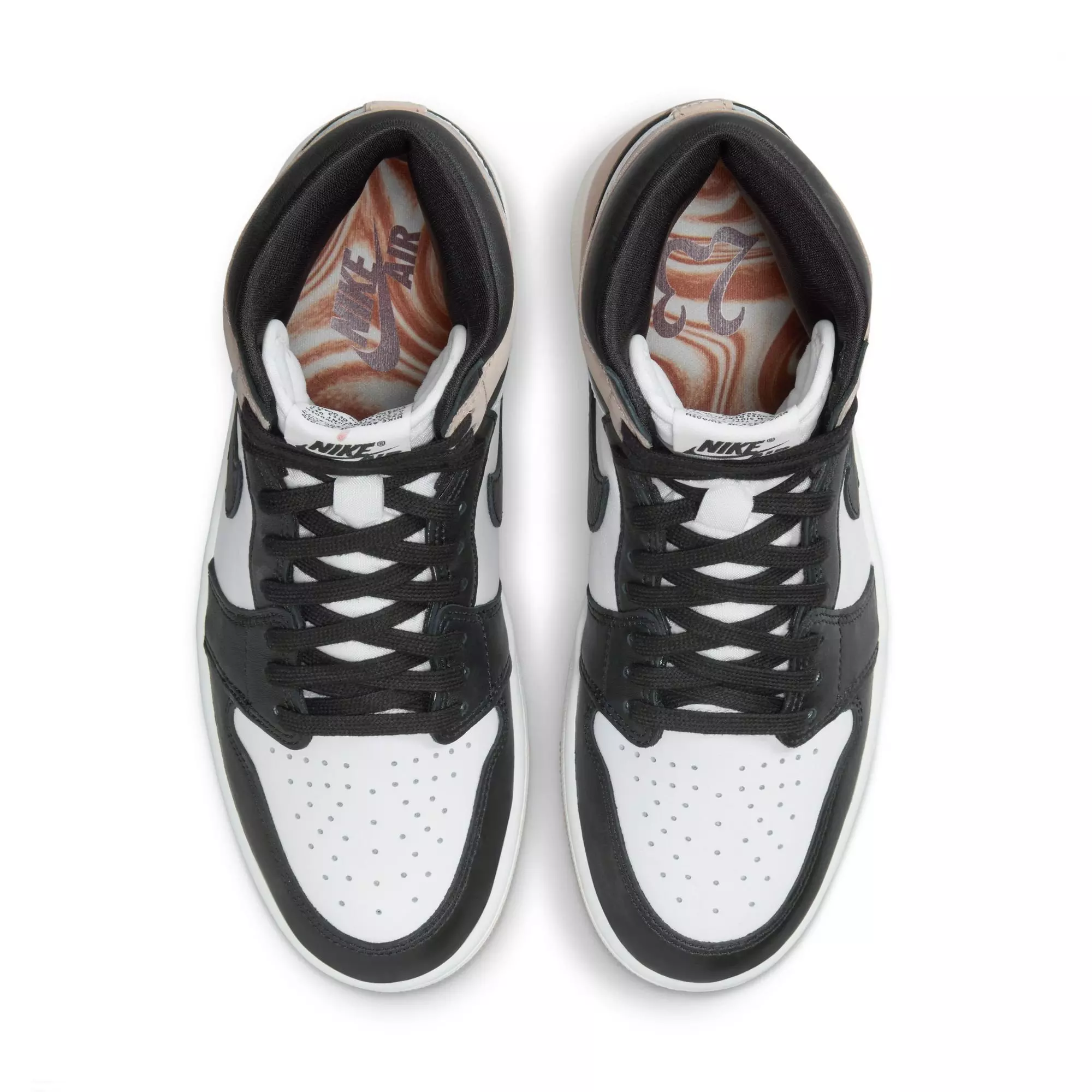 Jordan 1 Retro High OG "Latte" Women's Shoe - BLACK/LEGEND BROWN/WHITE