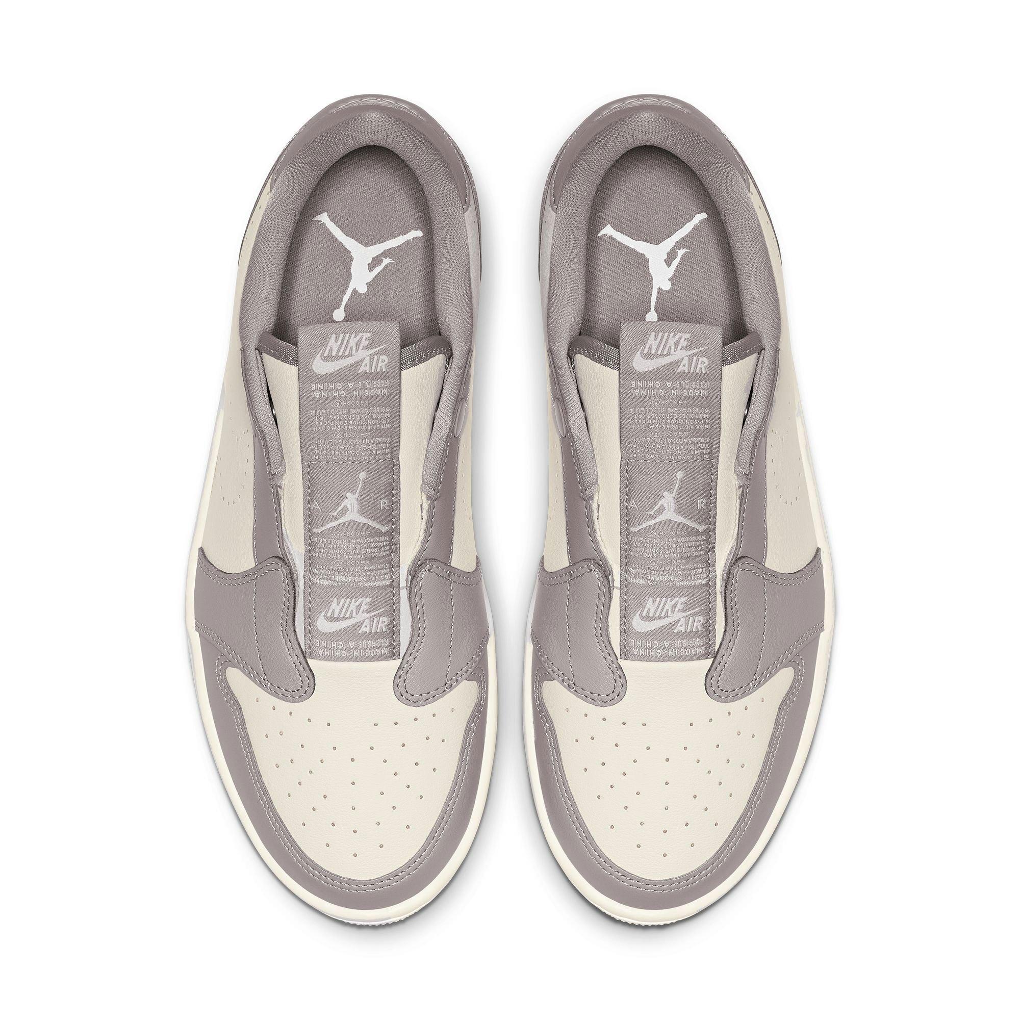 Jordan 1 Retro Low Slip Women's Atmosphere Grey/Pale Ivory Shoe