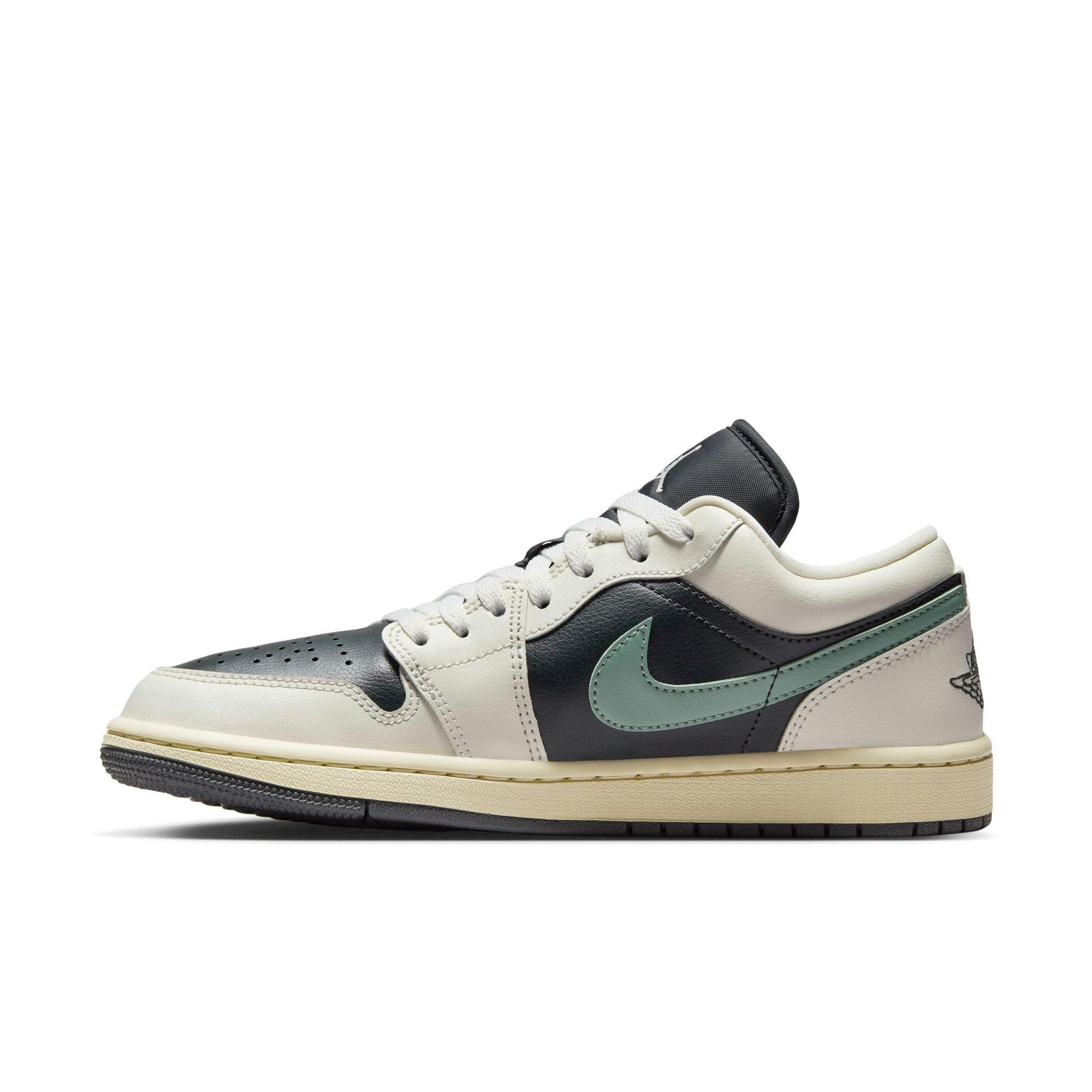 Jordan 1 Low Women's Anthracite/Jade Smoke/Sail/Legend Sand Shoe