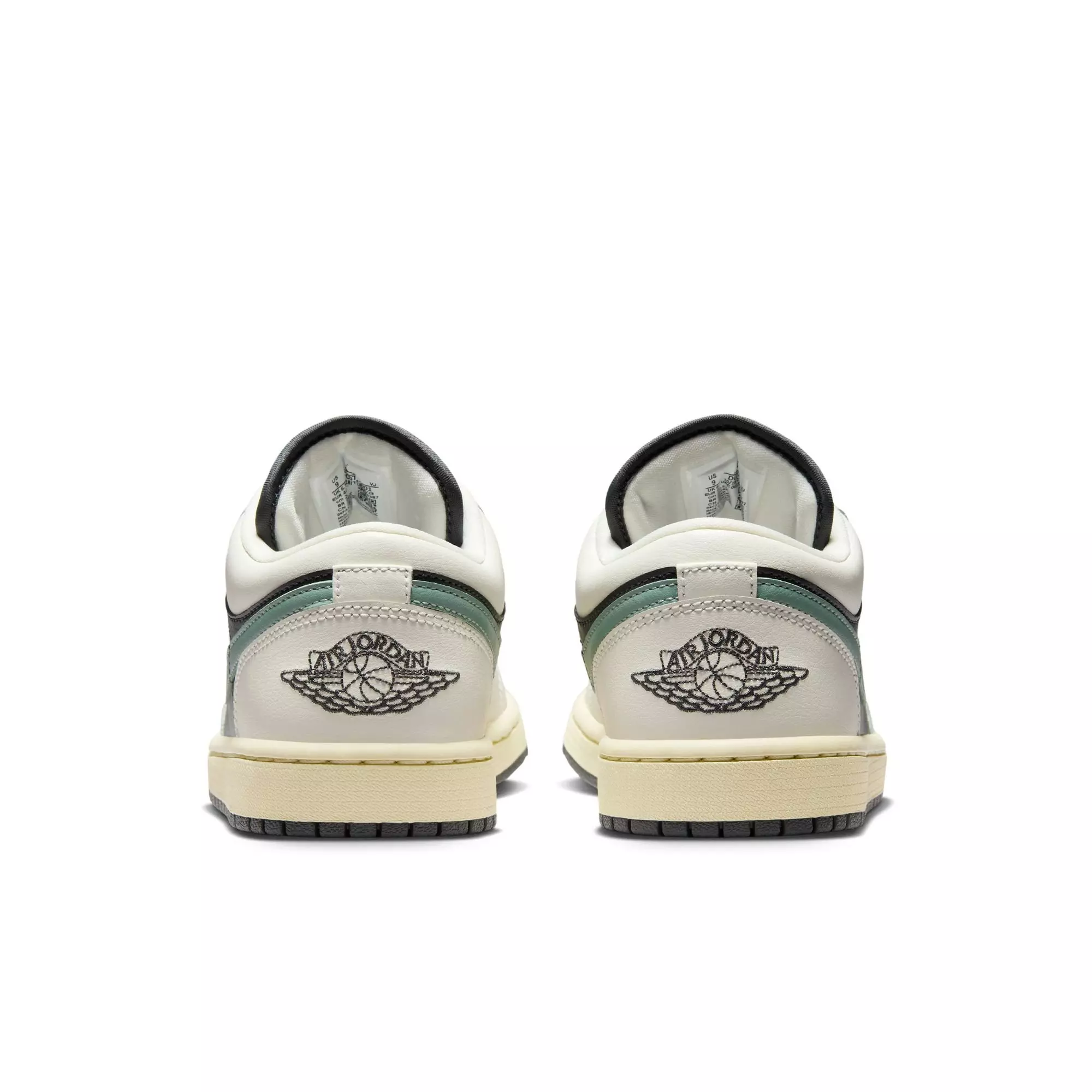 Jordan 1 Low "Anthracite/Jade Smoke/Sail/Legend Sand" Women's Shoe - GREEN