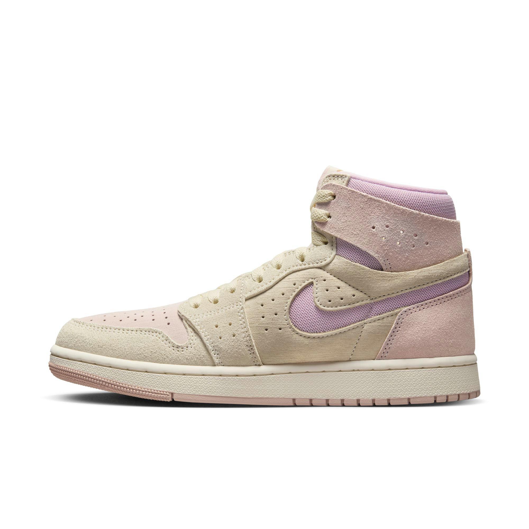 Jordan 1 Zoom CMFT 2 "Muslin/Plum Chalk/Particle Beige/Sail" Women's Shoe - OFF-WHITE Thumbnail View 4