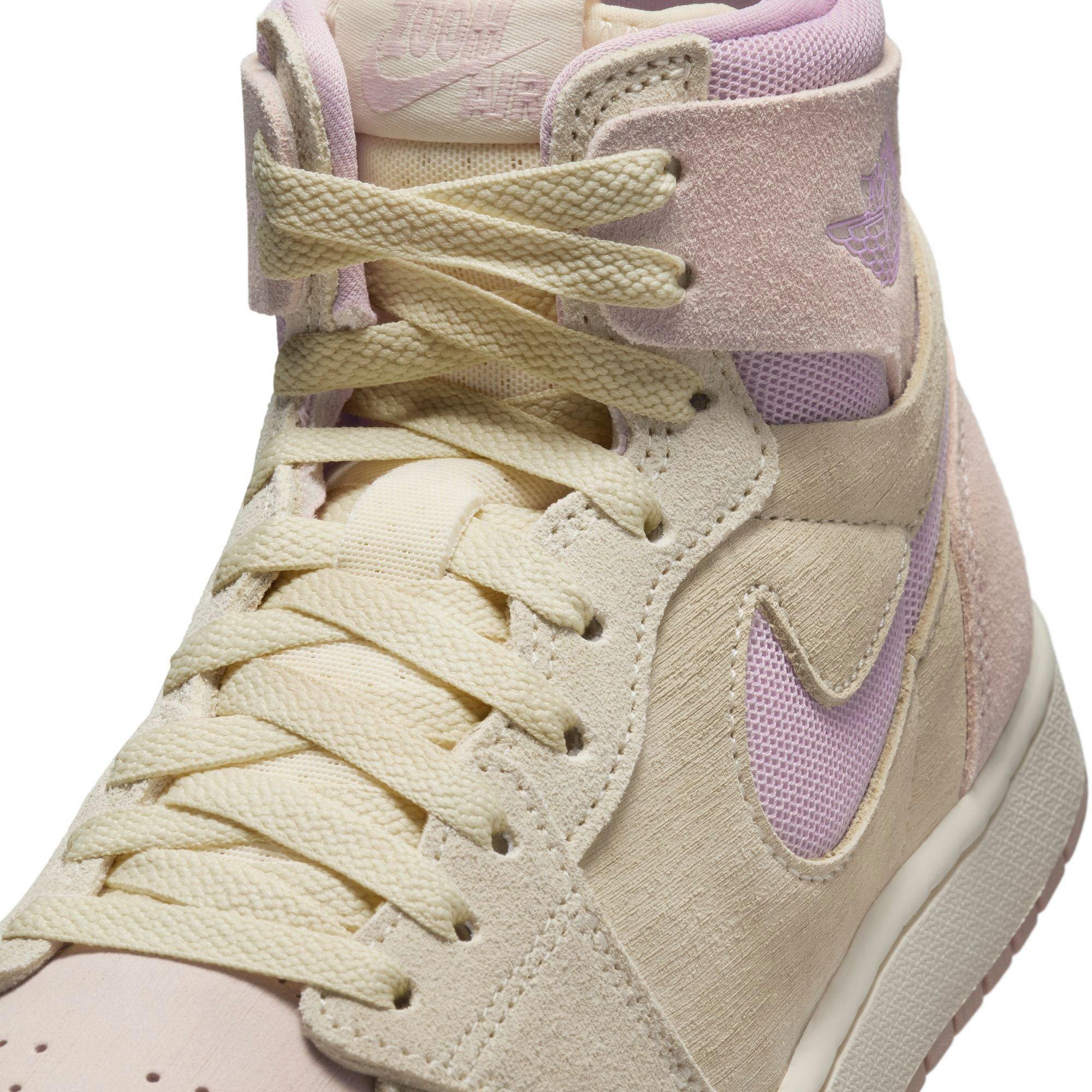 Jordan 1 Zoom CMFT 2 "Muslin/Plum Chalk/Particle Beige/Sail" Women's Shoe - OFF-WHITE Thumbnail View 8