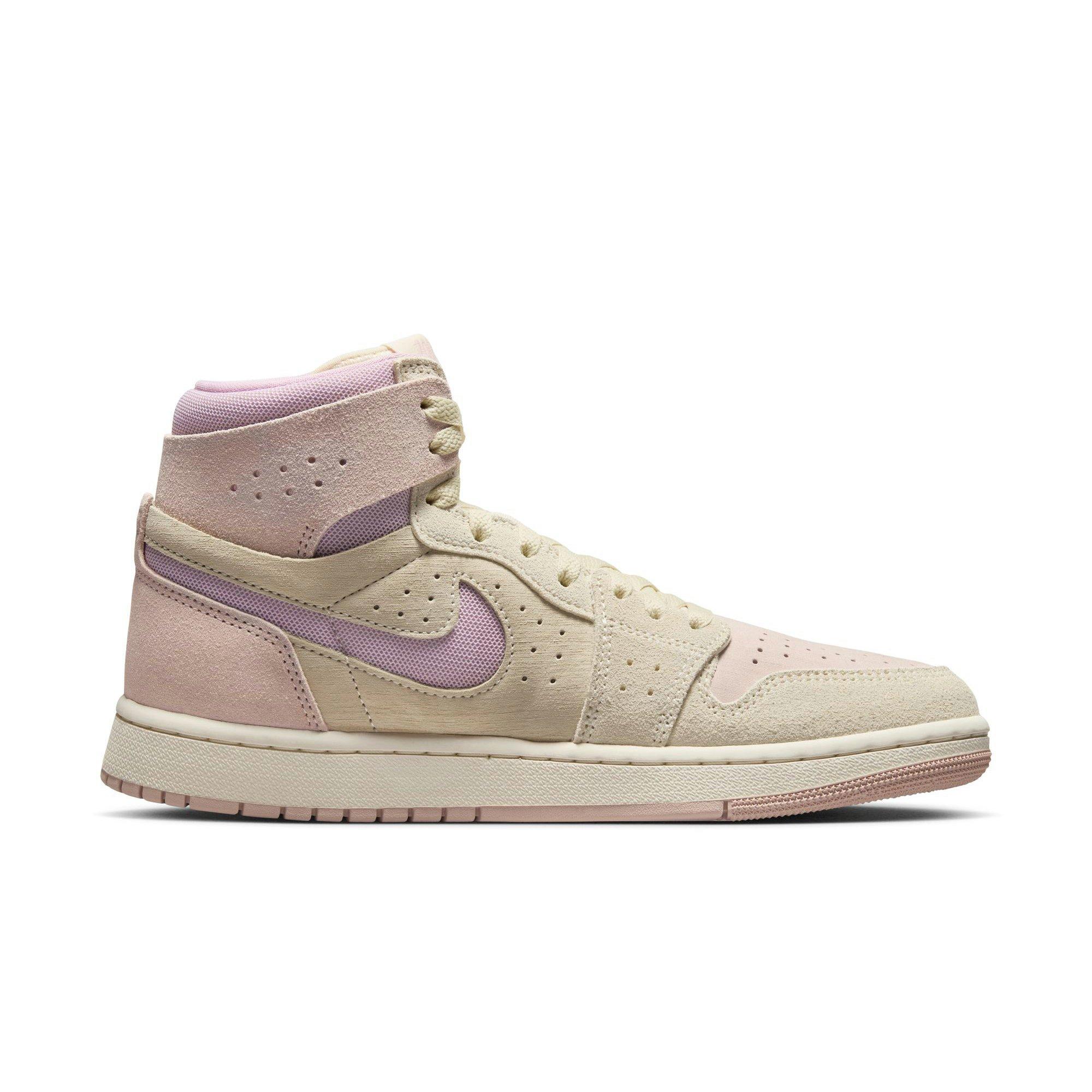 Jordan 1 Zoom CMFT 2 "Muslin/Plum Chalk/Particle Beige/Sail" Women's Shoe - OFF-WHITE Thumbnail View 2