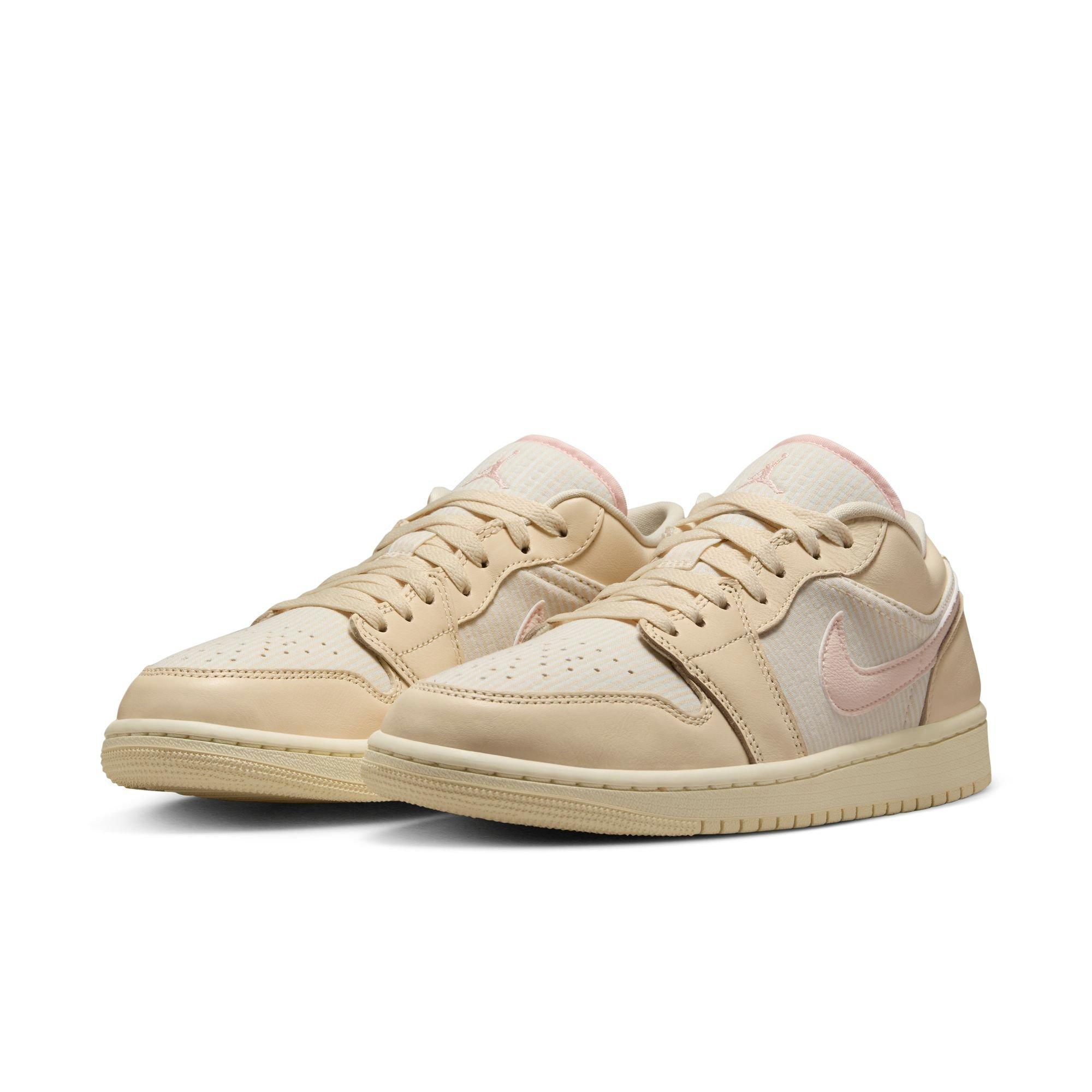 Jordan 1 Low SE "Muslin/Legend Pink/Sail/Coconut Milk" Women's Shoe - PINK Thumbnail View 5