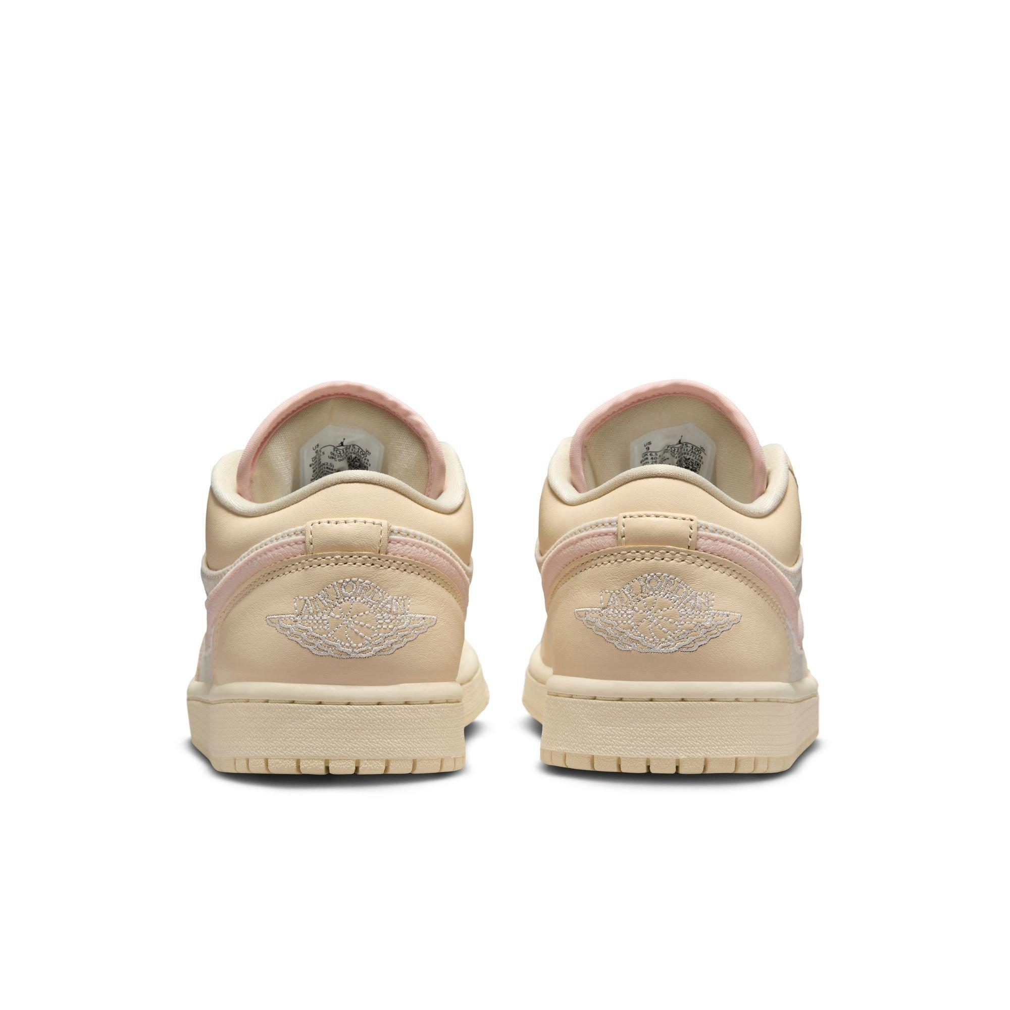 Jordan 1 Low SE "Muslin/Legend Pink/Sail/Coconut Milk" Women's Shoe - PINK Thumbnail View 6
