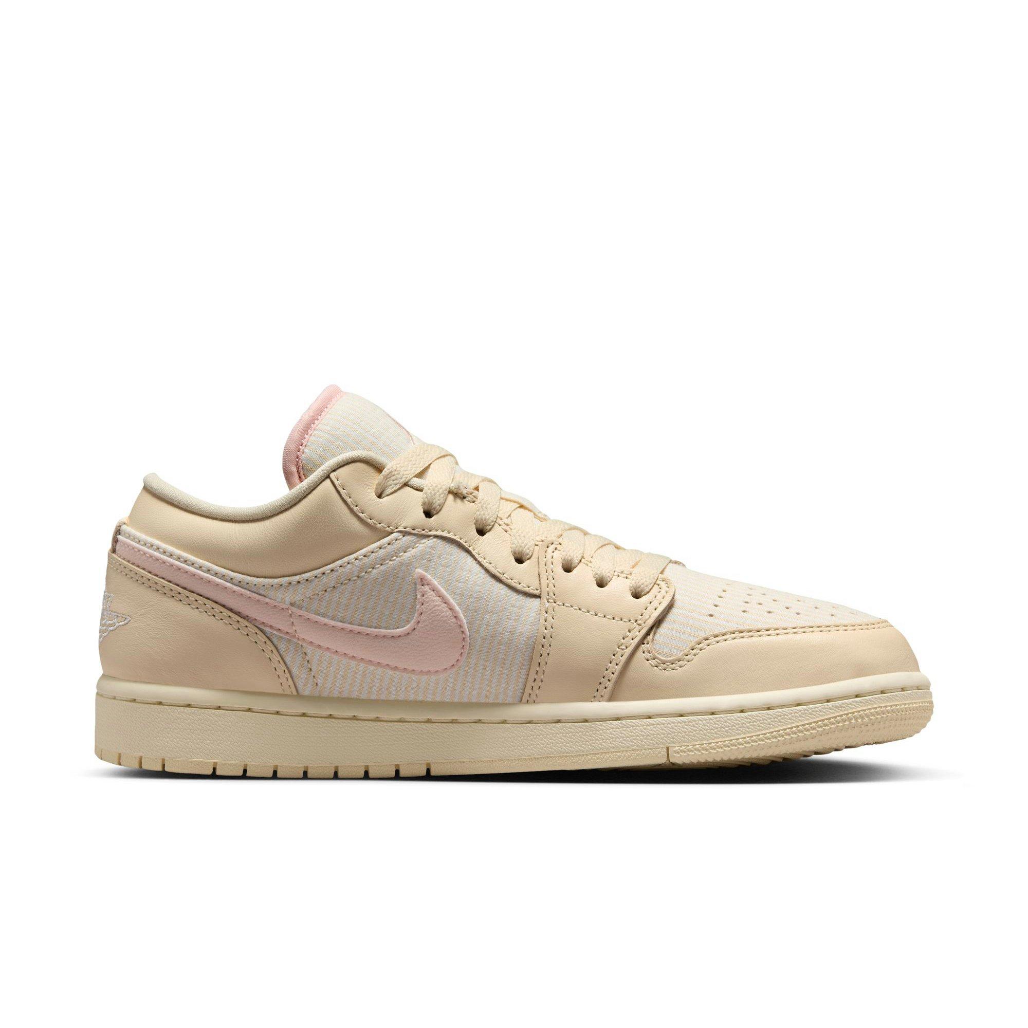 Jordan 1 Low SE "Muslin/Legend Pink/Sail/Coconut Milk" Women's Shoe - PINK Thumbnail View 2
