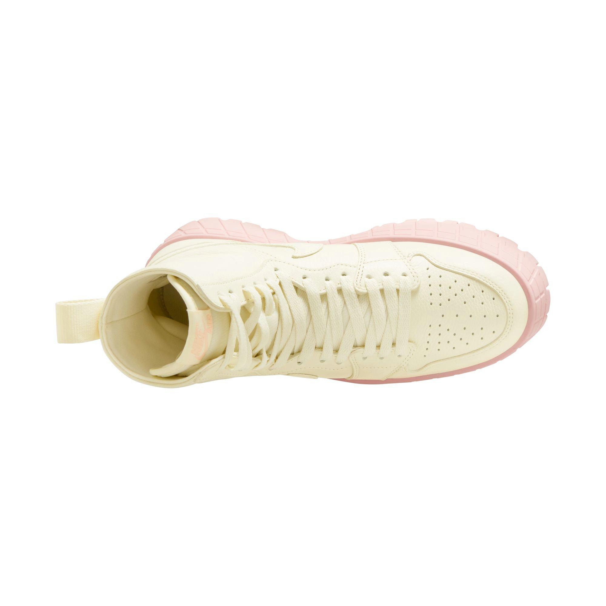 Jordan 1 Brooklyn "Sail/Legend Pink" Women's Boot - PINK Thumbnail View 8