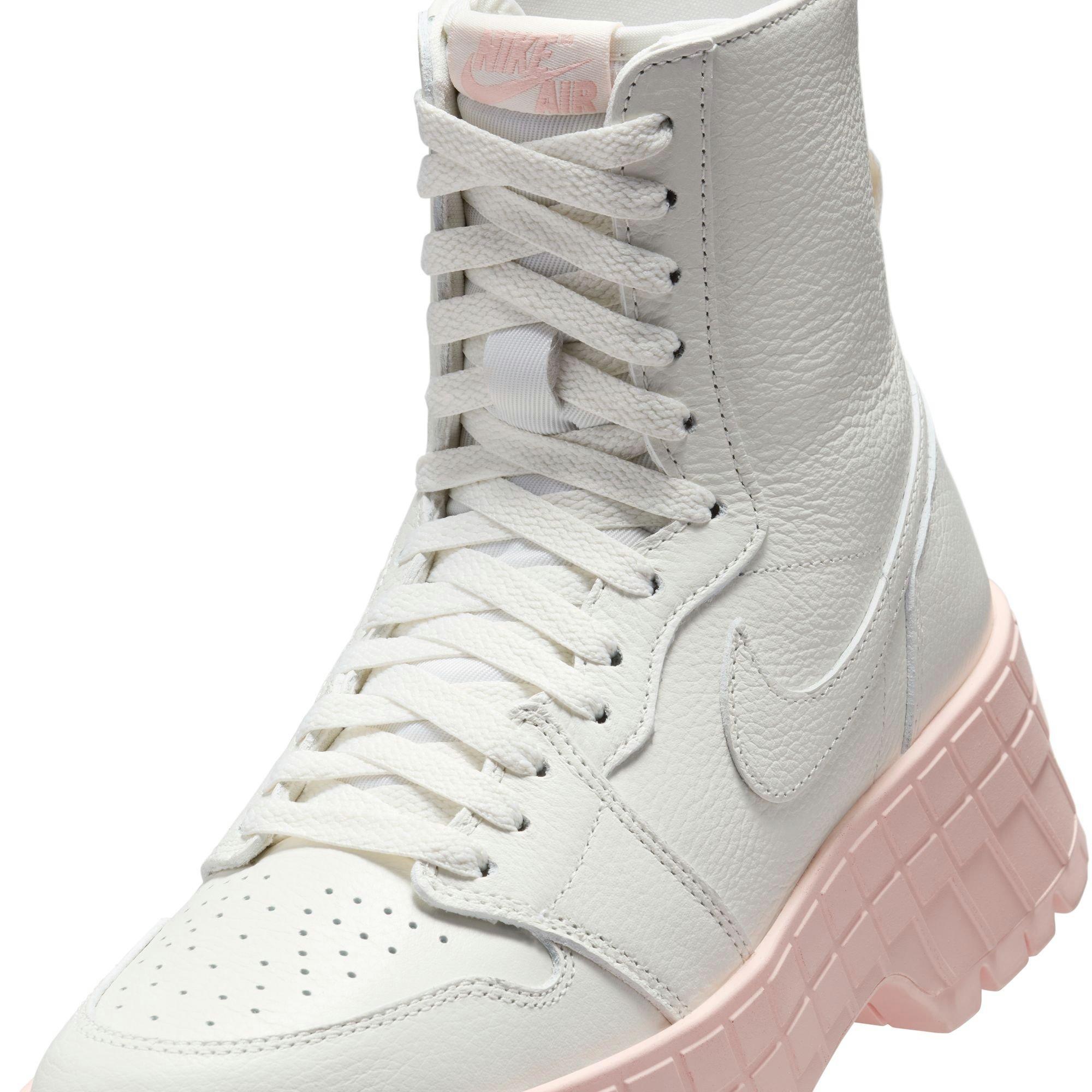 Jordan 1 Brooklyn "Sail/Legend Pink" Women's Boot - PINK Thumbnail View 10