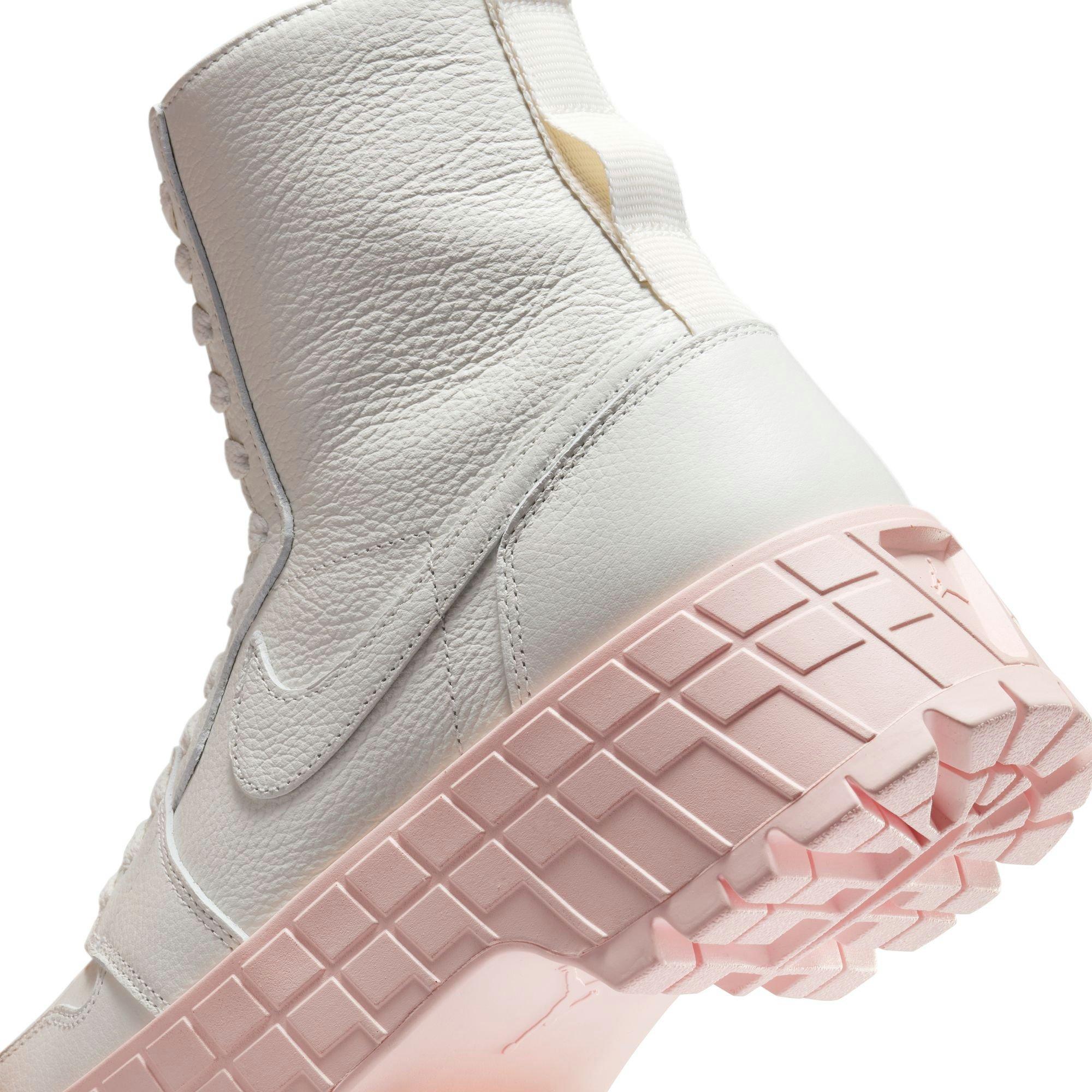 Jordan 1 Brooklyn "Sail/Legend Pink" Women's Boot - PINK Thumbnail View 11