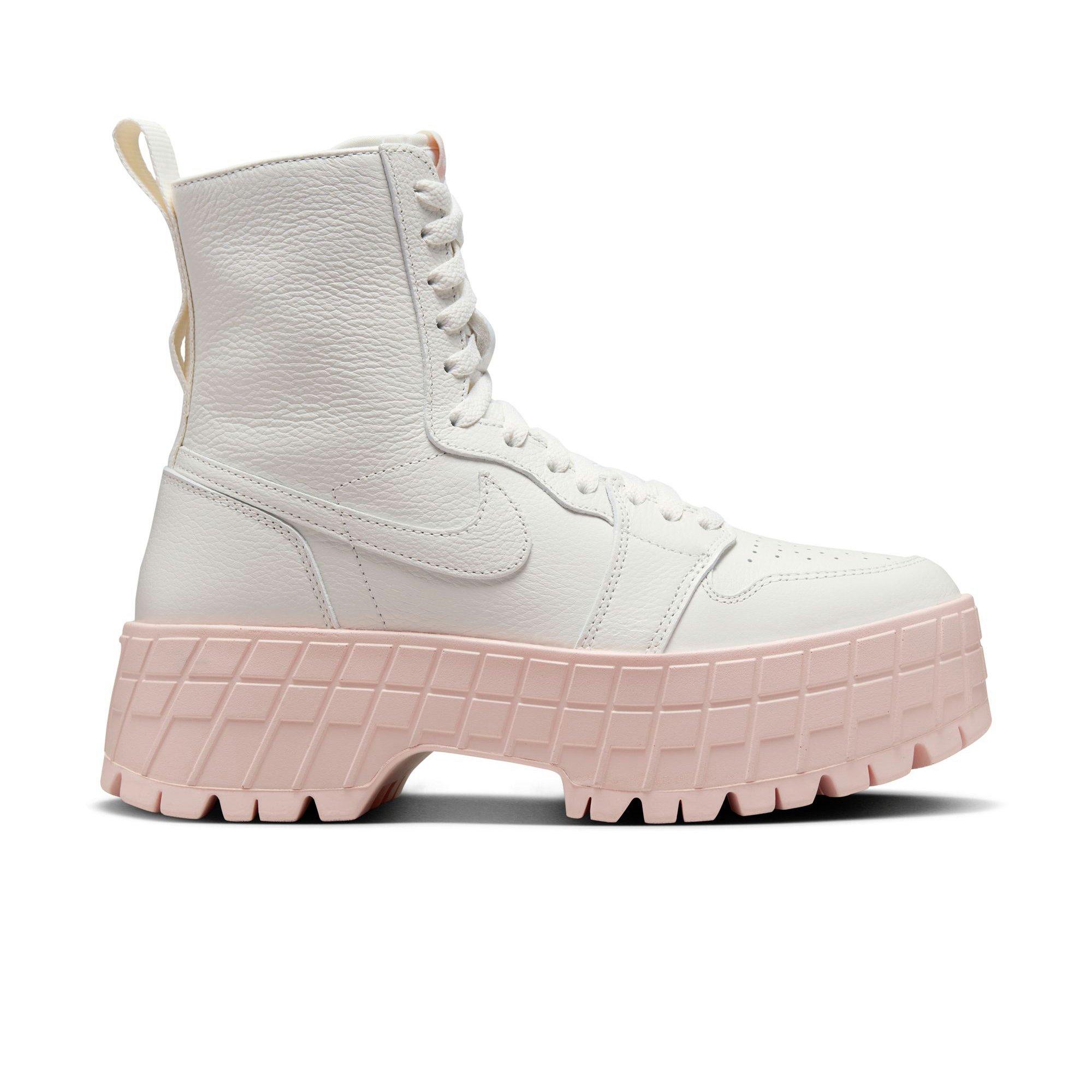 Jordan 1 Brooklyn "Sail/Legend Pink" Women's Boot - PINK Thumbnail View 1