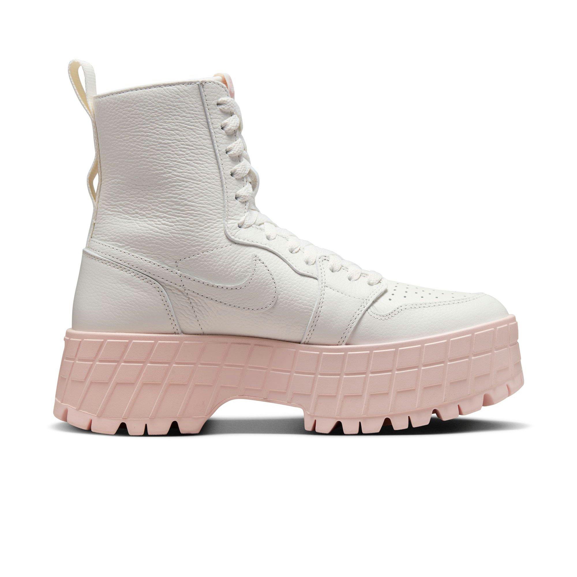 Jordan 1 Brooklyn "Sail/Legend Pink" Women's Boot - PINK Thumbnail View 2