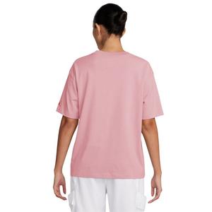 Jordan Women's Flight Heritage Graphic Tee-Pink/Black