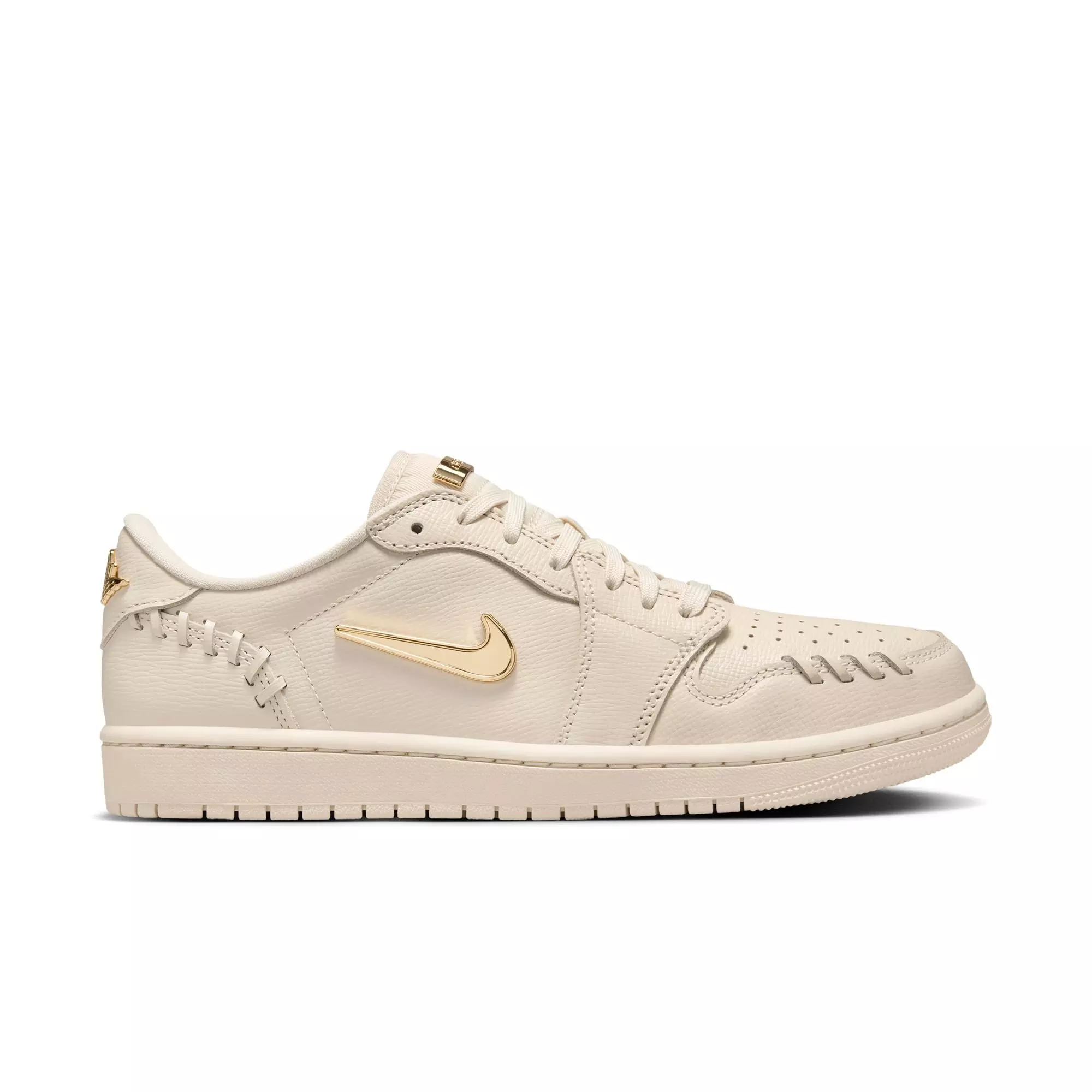 Jordan 1 Low Method of Make "Legend Lt Brown/Metallic Gold" Women's Shoe - BROWN