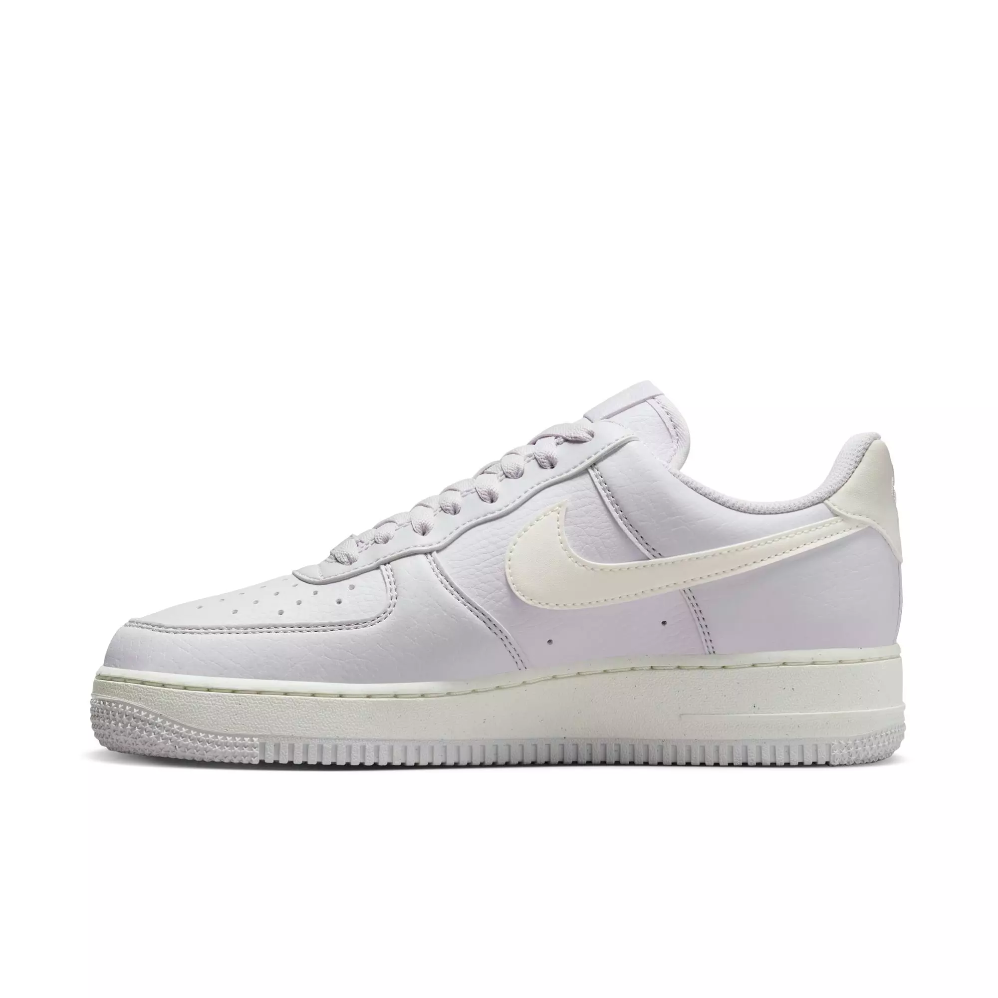 Nike Air Force 1 '07 Next Nature "Barely Grape/Sail/Volt/Black" Women's Shoe - PURPLE/SILVER