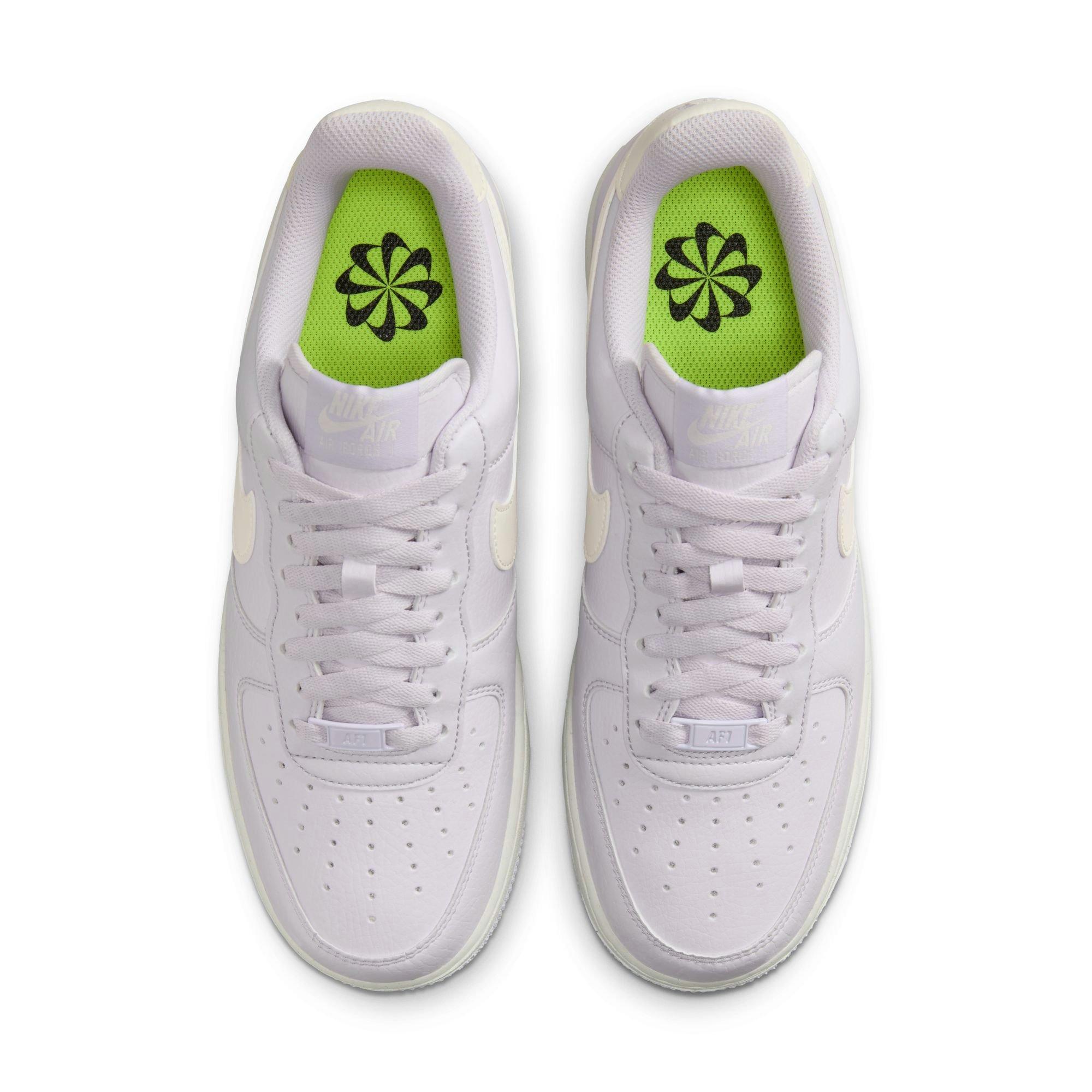 Nike Air Force 1 '07 Next Nature "Barely Grape/Sail/Volt/Black" Women's Shoe - PURPLE/SILVER Thumbnail View 7