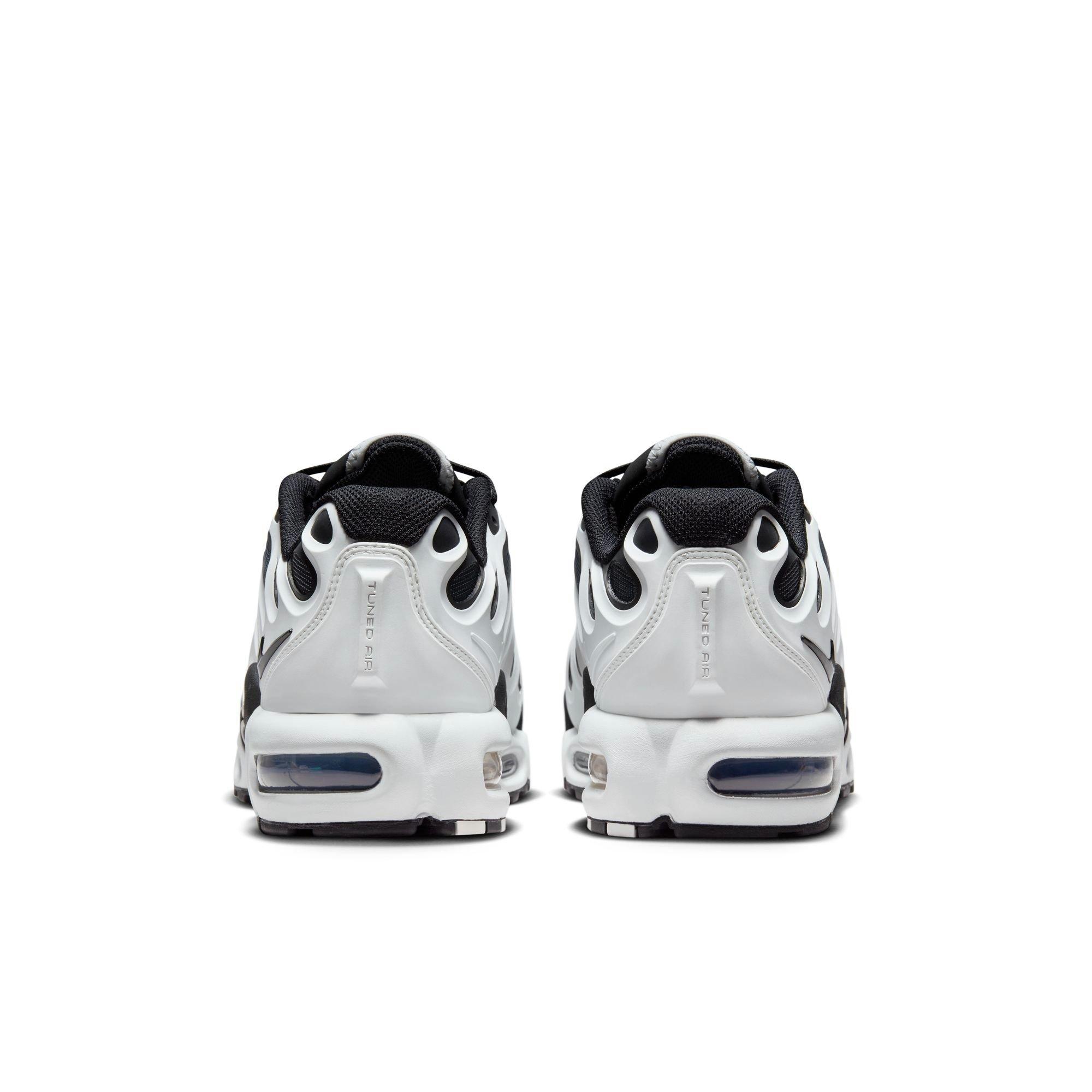 Nike Air Max Plus Drift "White/Black" Women's Shoe - SUMMIT WHITE/BLACK/METALLIC SILVER Thumbnail View 8