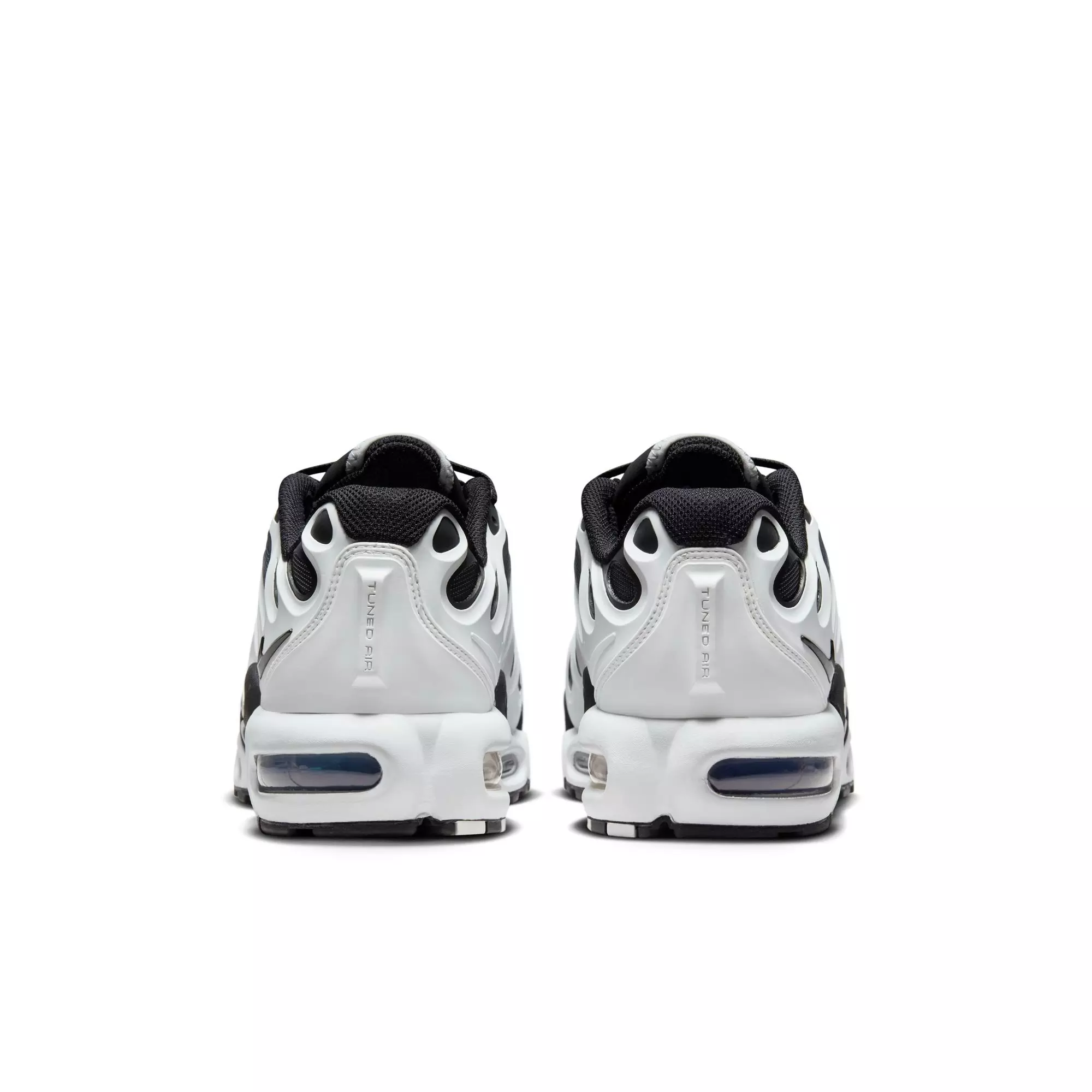 Nike Air Max Plus Drift "White/Black" Women's Shoe - SUMMIT WHITE/BLACK/METALLIC SILVER