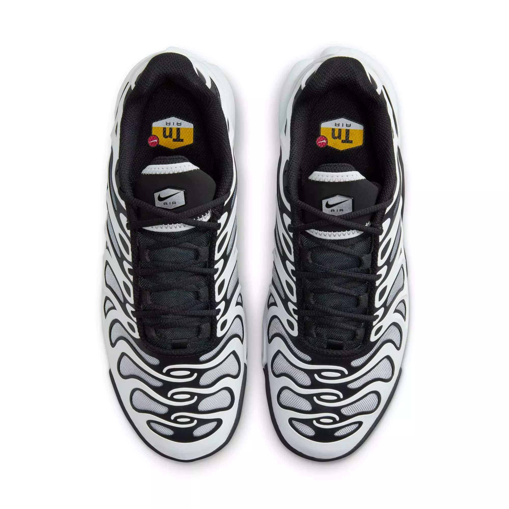 Nike Air Max Plus Drift "White/Black" Women's Shoe - SUMMIT WHITE/BLACK/METALLIC SILVER