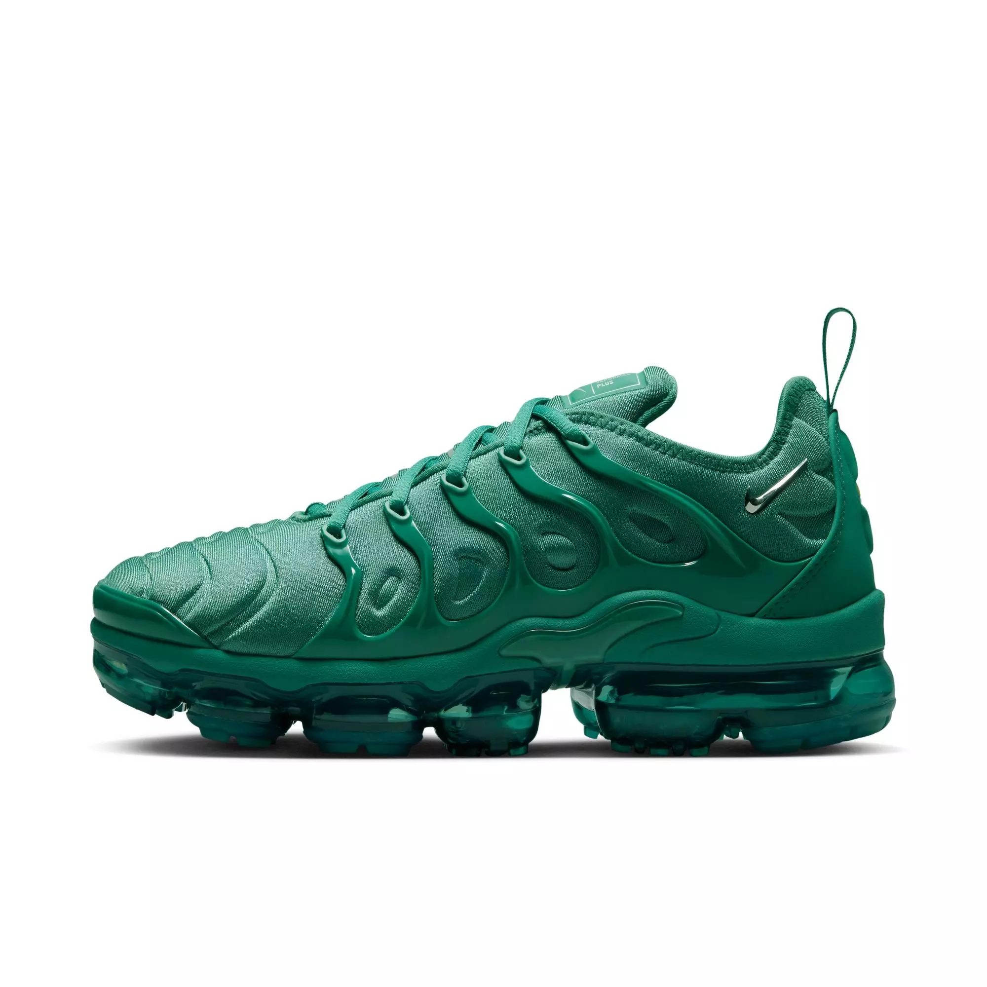 Nike VaporMax Plus "Bicoastal/Chrome/Metallic Silver" Women's Shoe - WHITE/GREEN