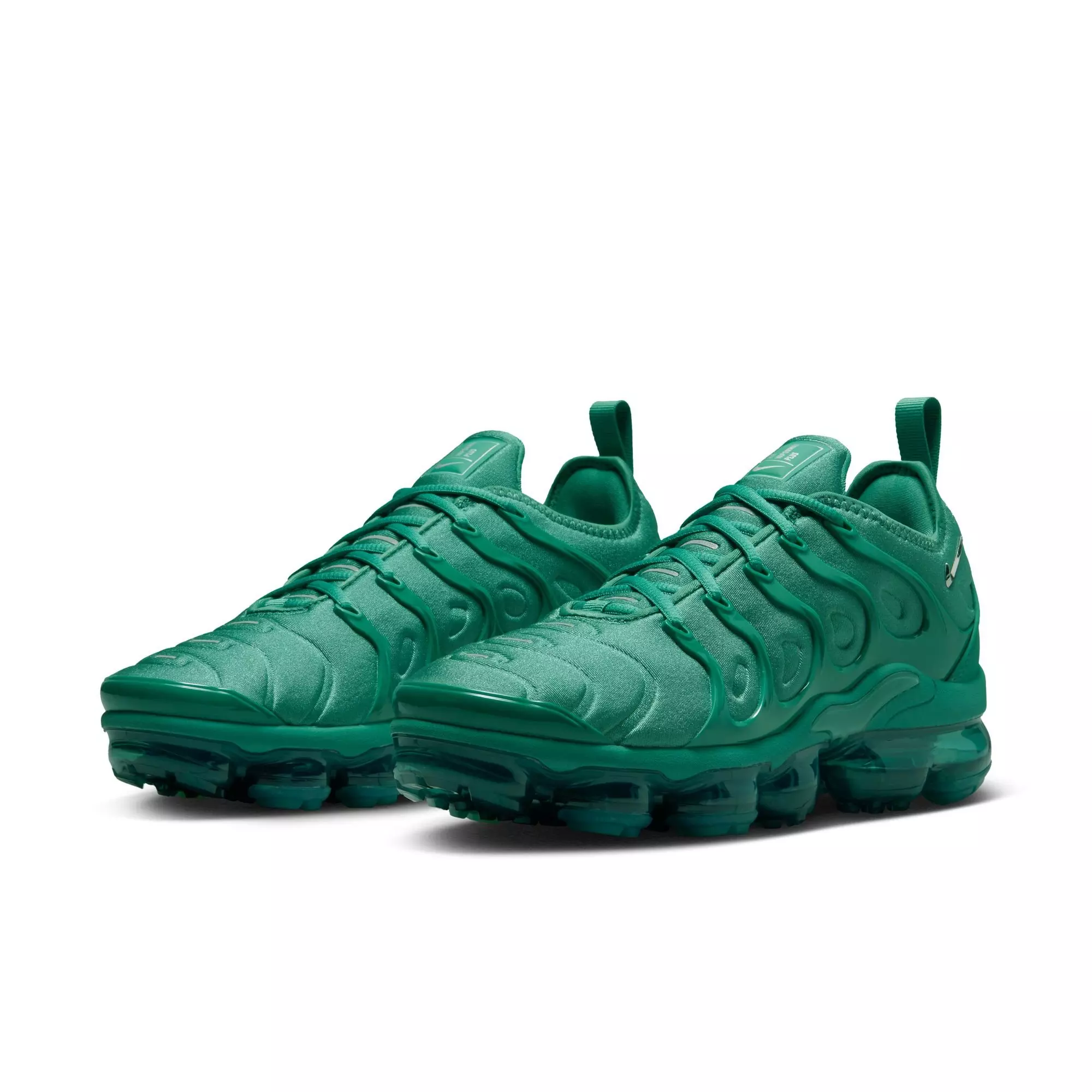 Nike VaporMax Plus "Bicoastal/Chrome/Metallic Silver" Women's Shoe - WHITE/GREEN