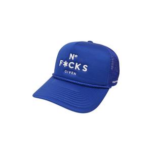 Field Grade No F*cks Given Trucker Snapback-Royal