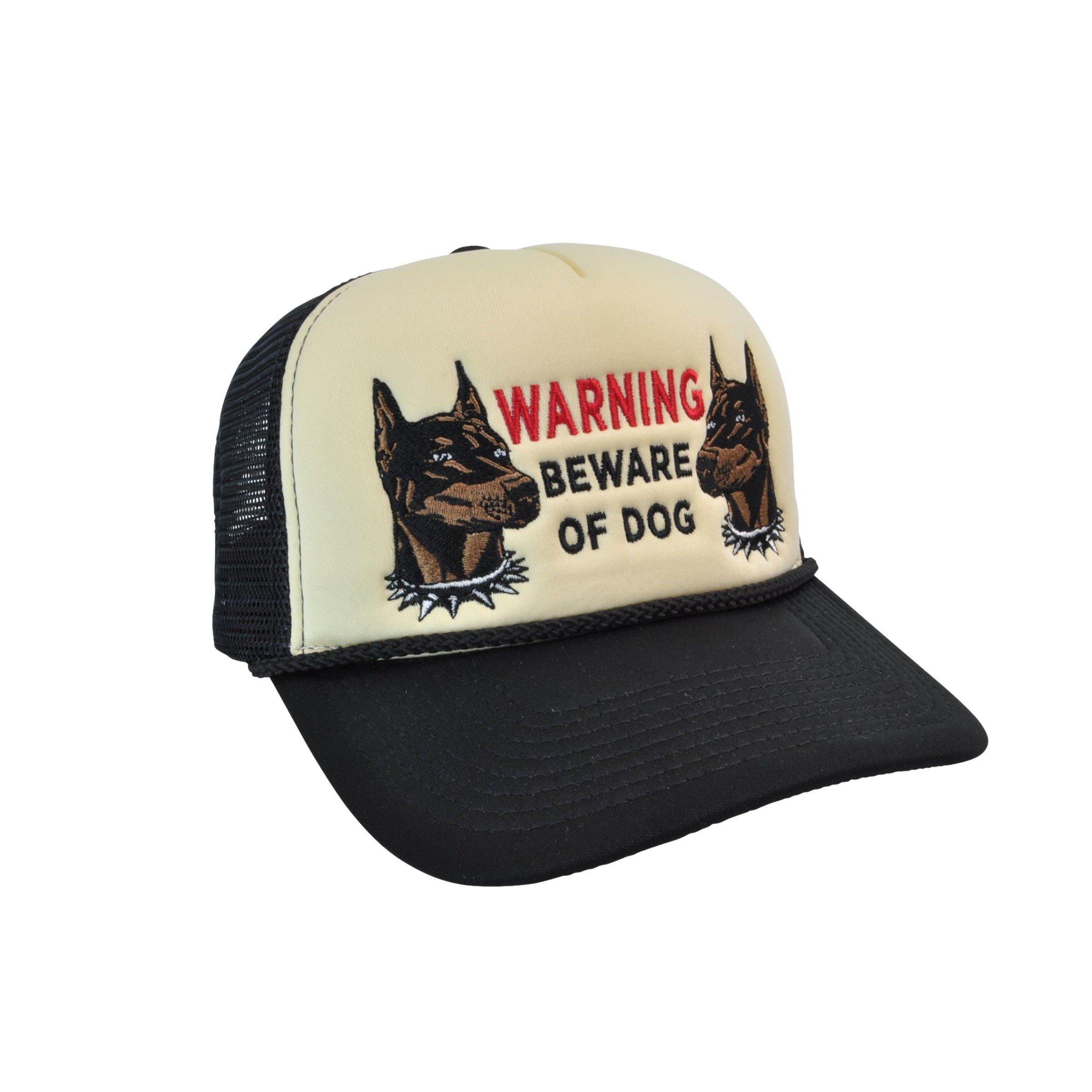 Field Grade Beware of Dog Foam Trucker Snapback-Cream - CREAM Thumbnail View 2